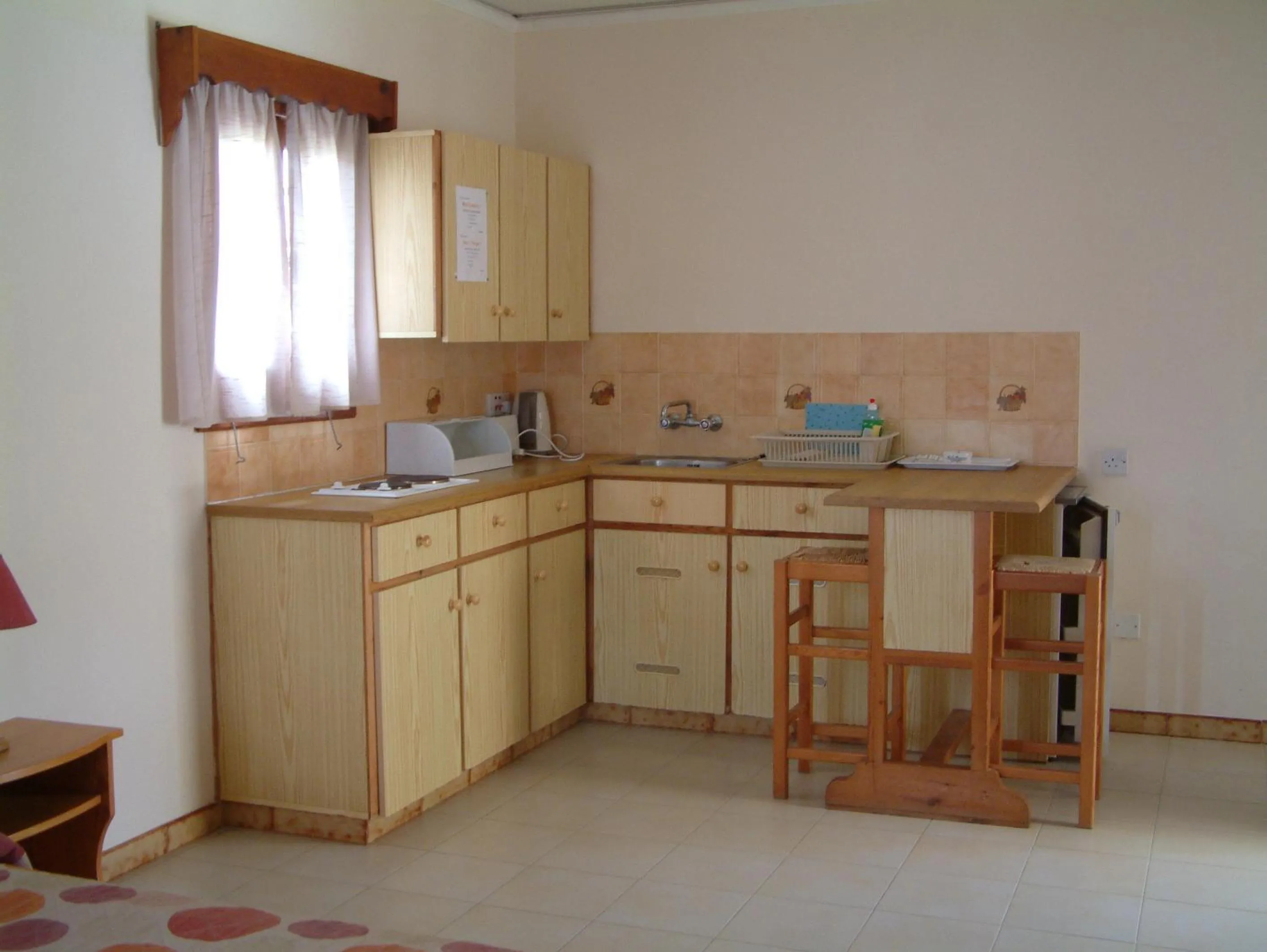 Kitchen or kitchenette in Pelekanos Apartments