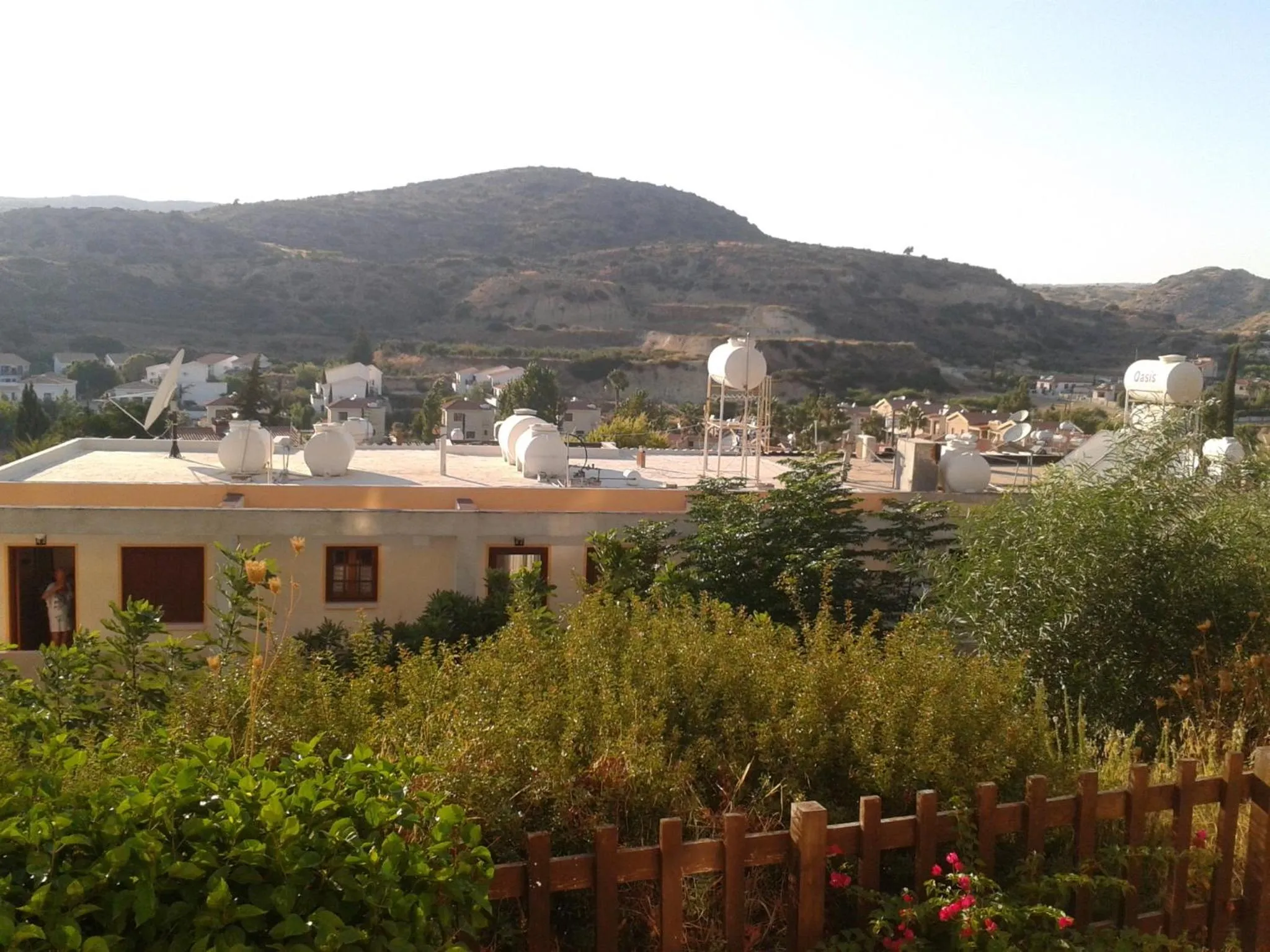 Mountain view in Pelekanos Apartments