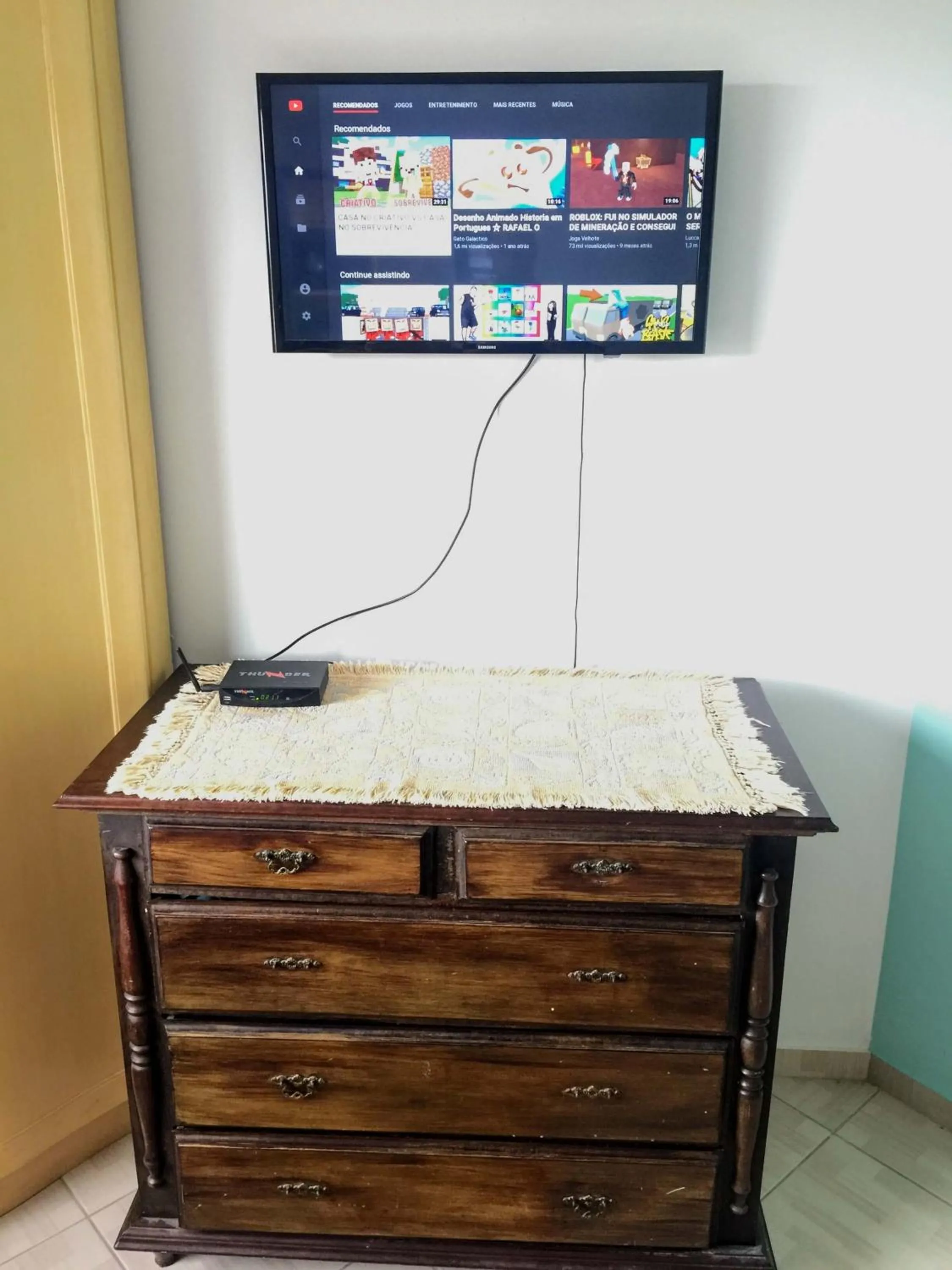 TV and multimedia in Pousada Souza