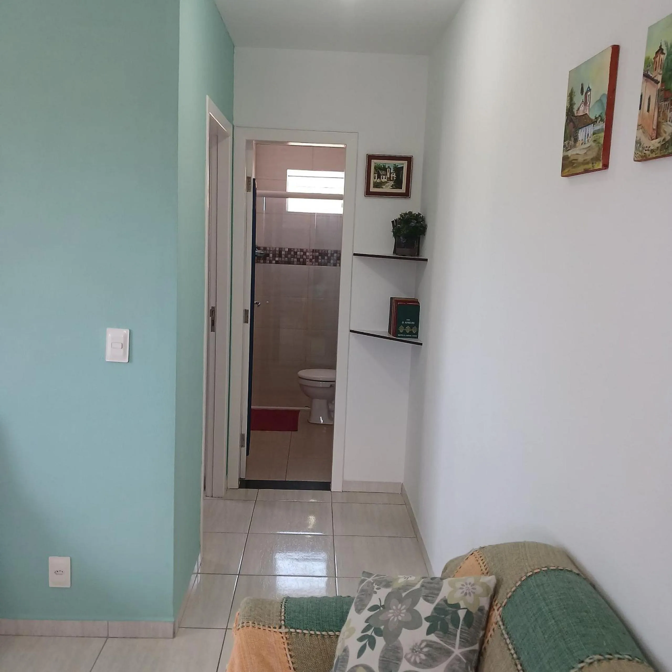 Living room in Pousada Souza