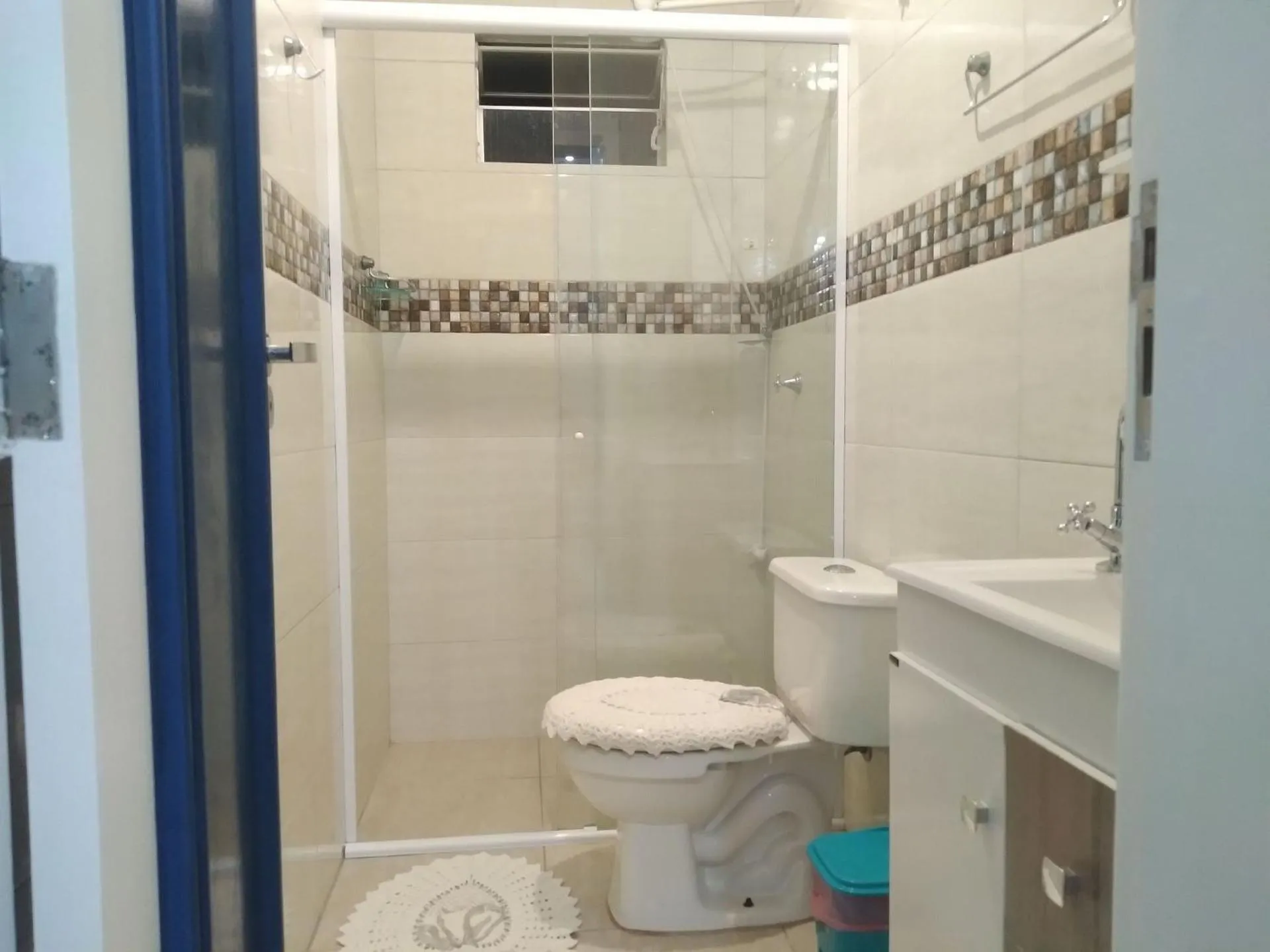 Toilet in Pousada Souza