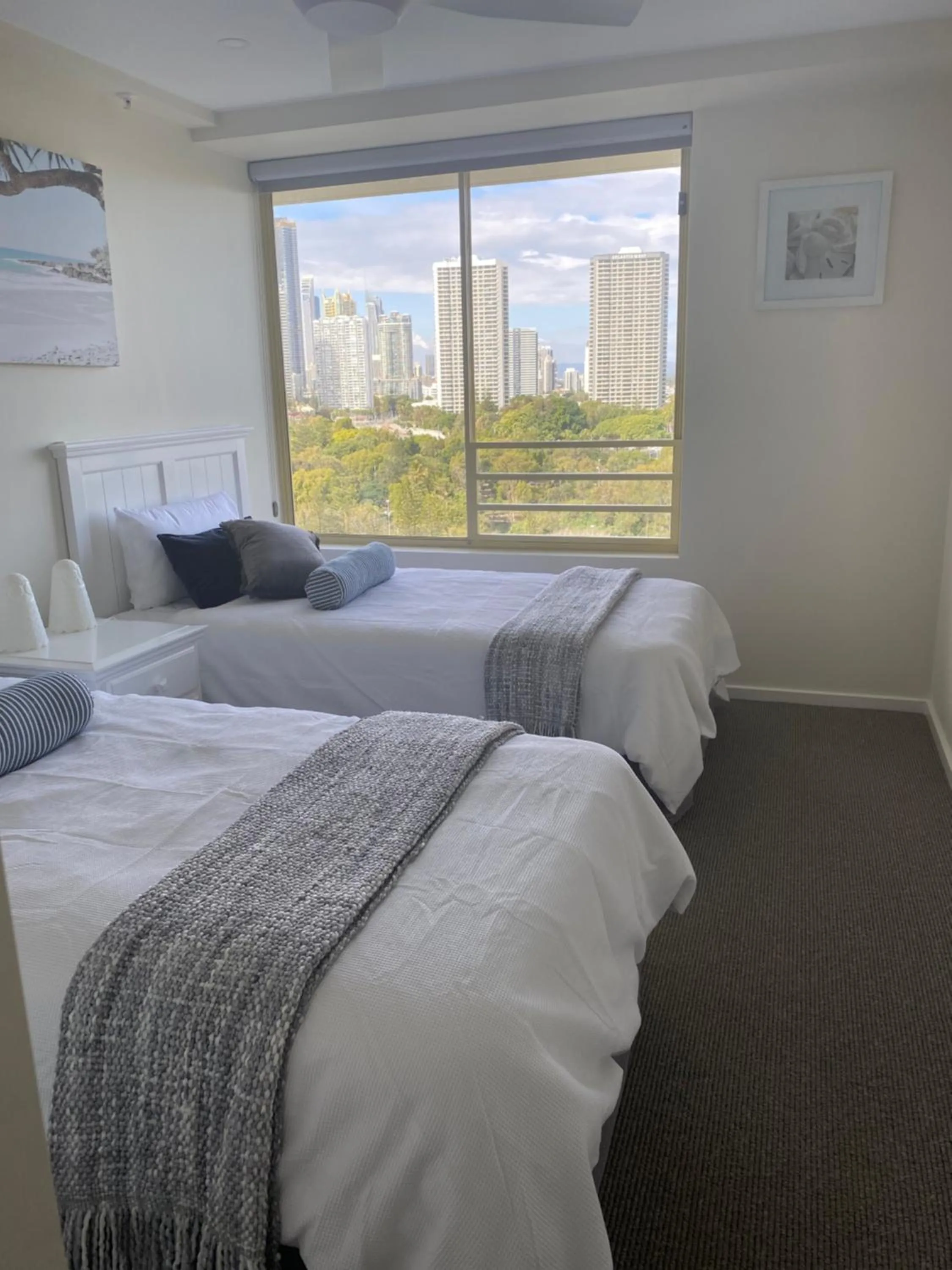 Bed in Contessa Holiday Apartments