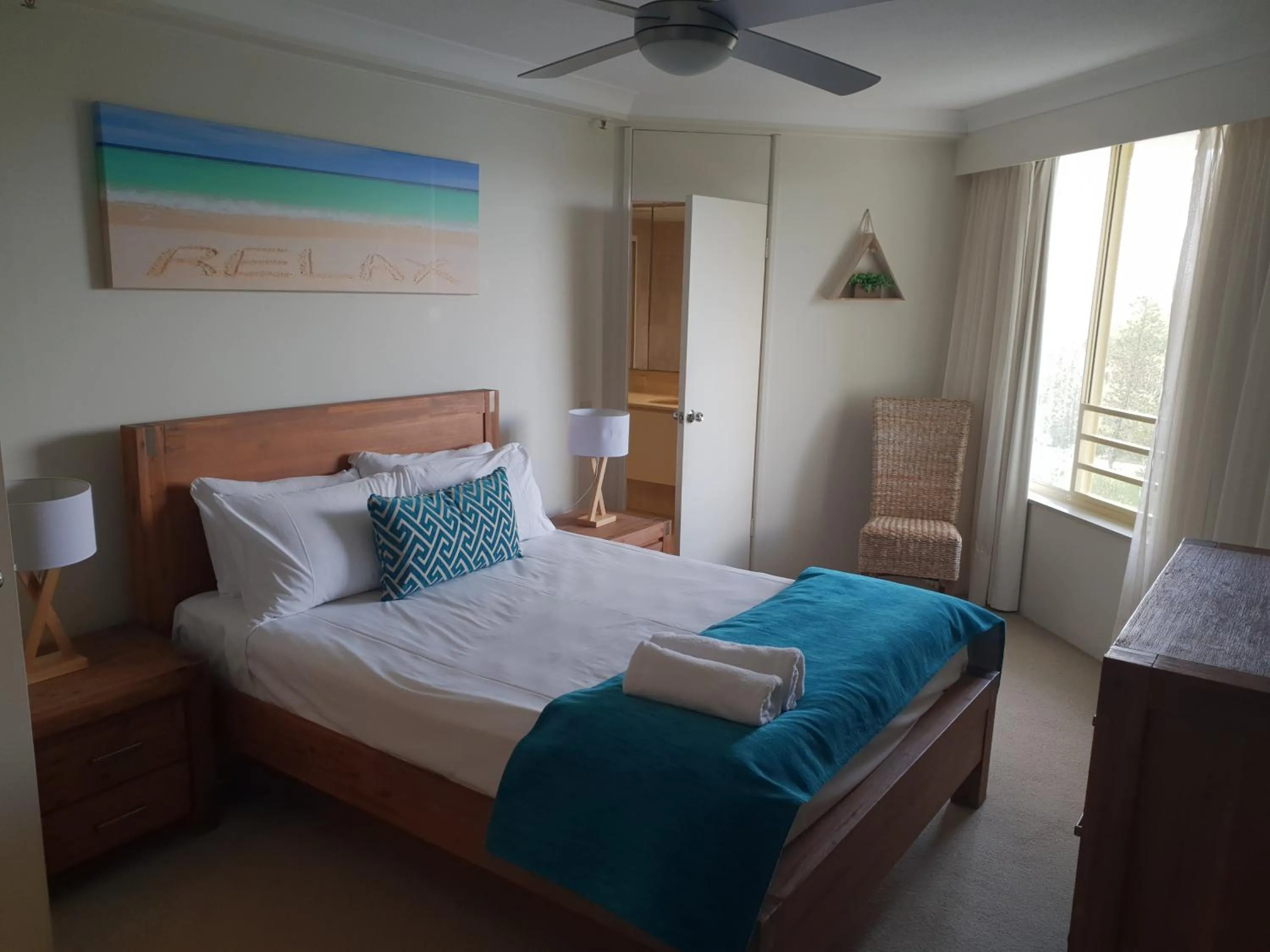 Bed in Contessa Holiday Apartments