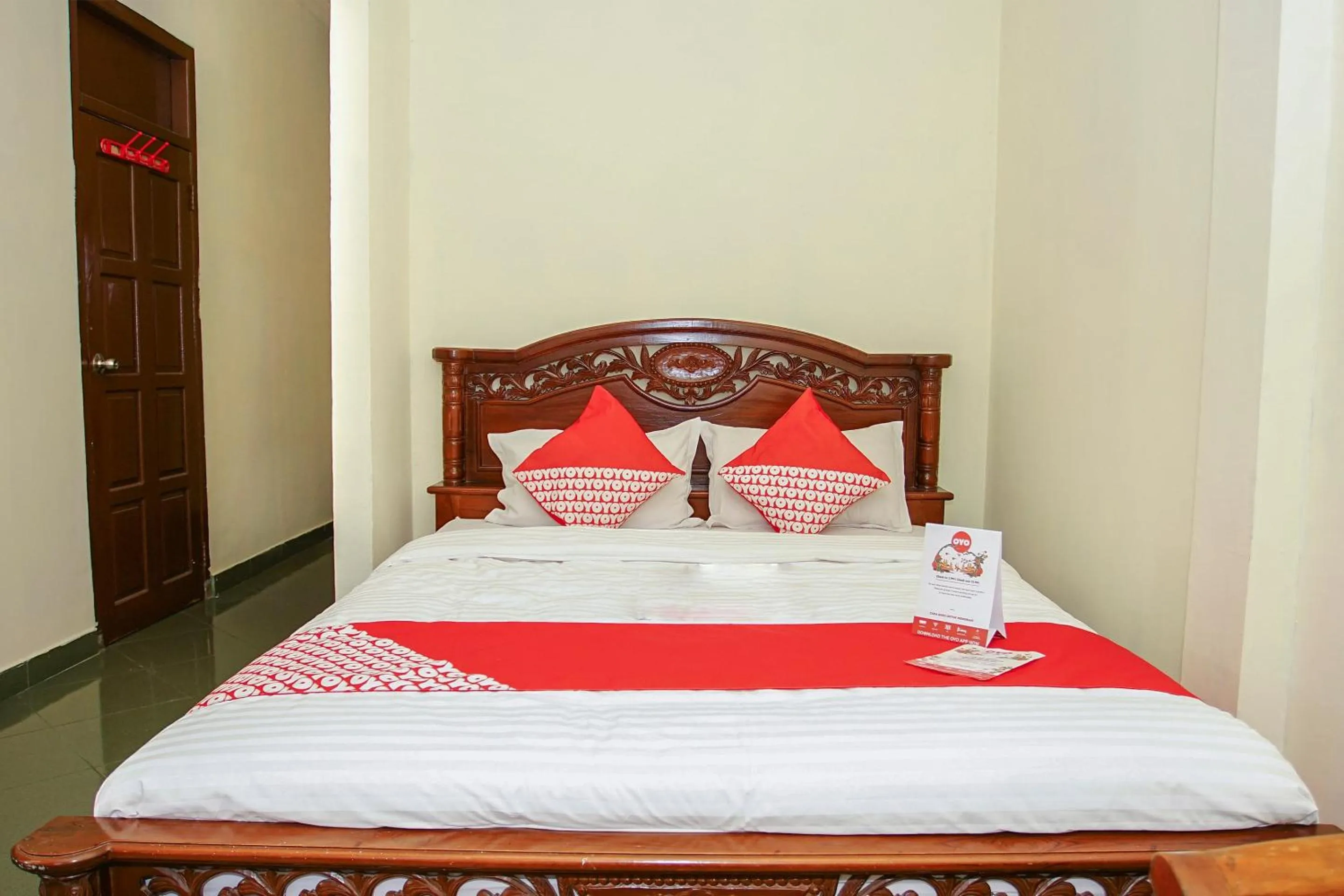 Bedroom in OYO 236 Penginapan Rumah Hijau