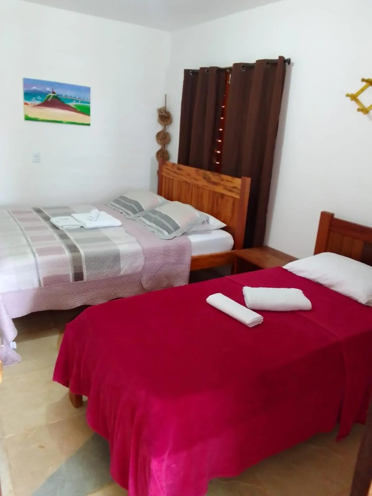 Bed in Jangadas do Pontal