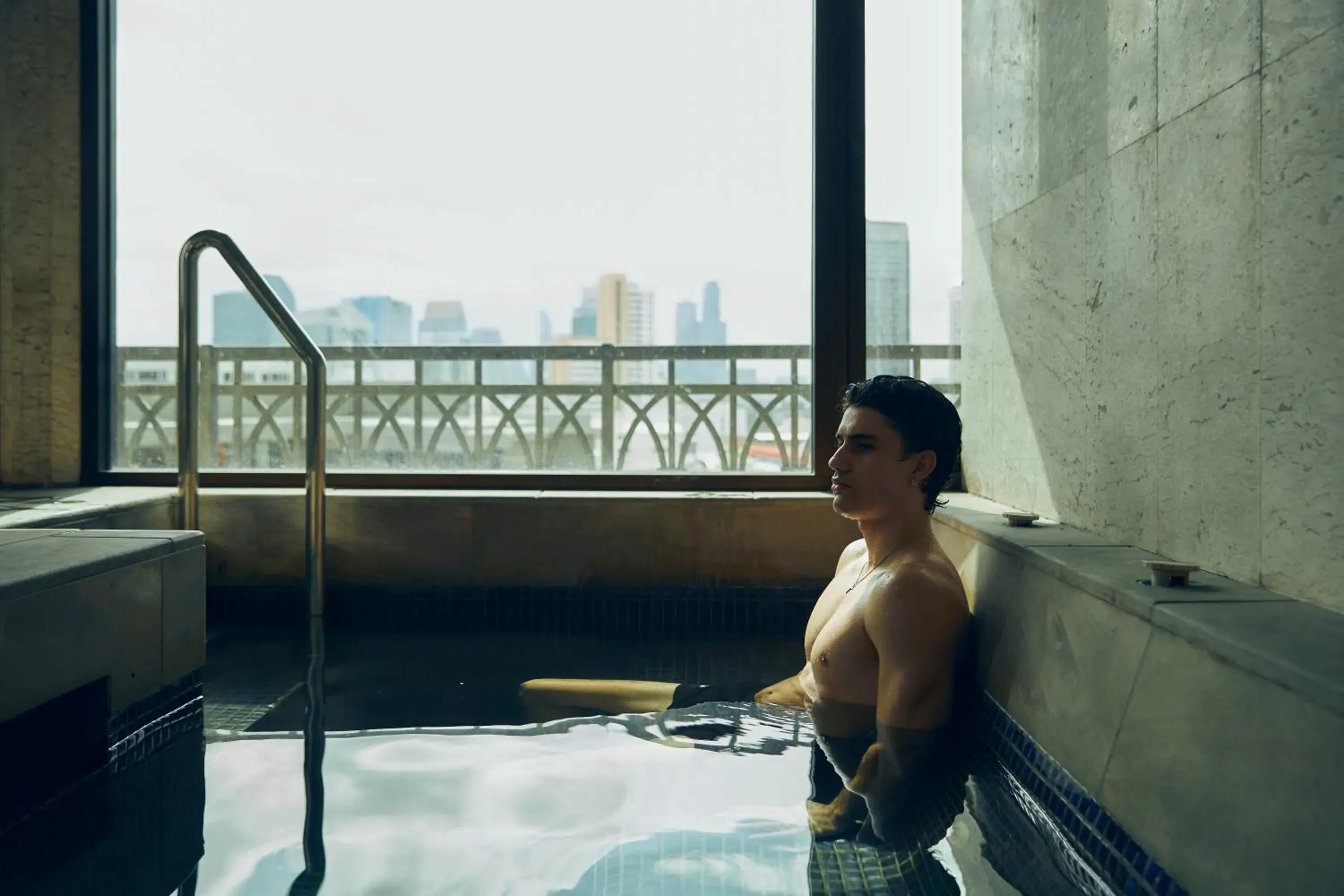 Swimming pool in The Davis Bangkok Swimming pool in The Davis Bangkok