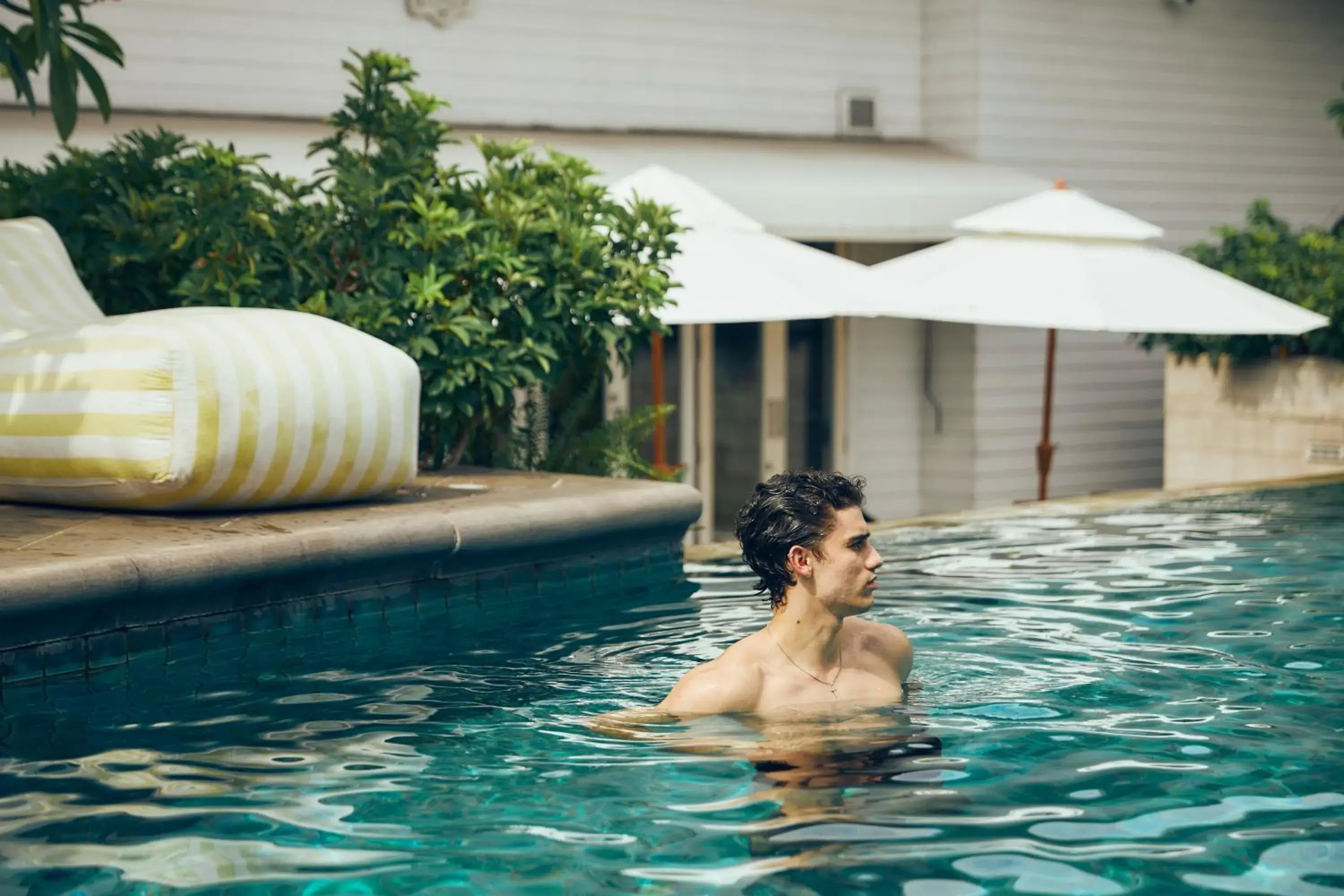 Swimming pool in The Davis Bangkok Swimming pool in The Davis Bangkok