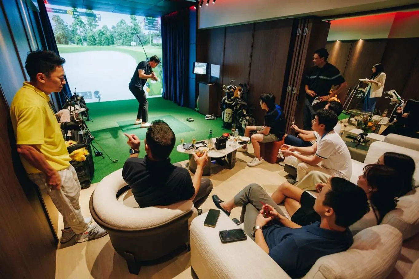 Golfcourse in The Davis Bangkok