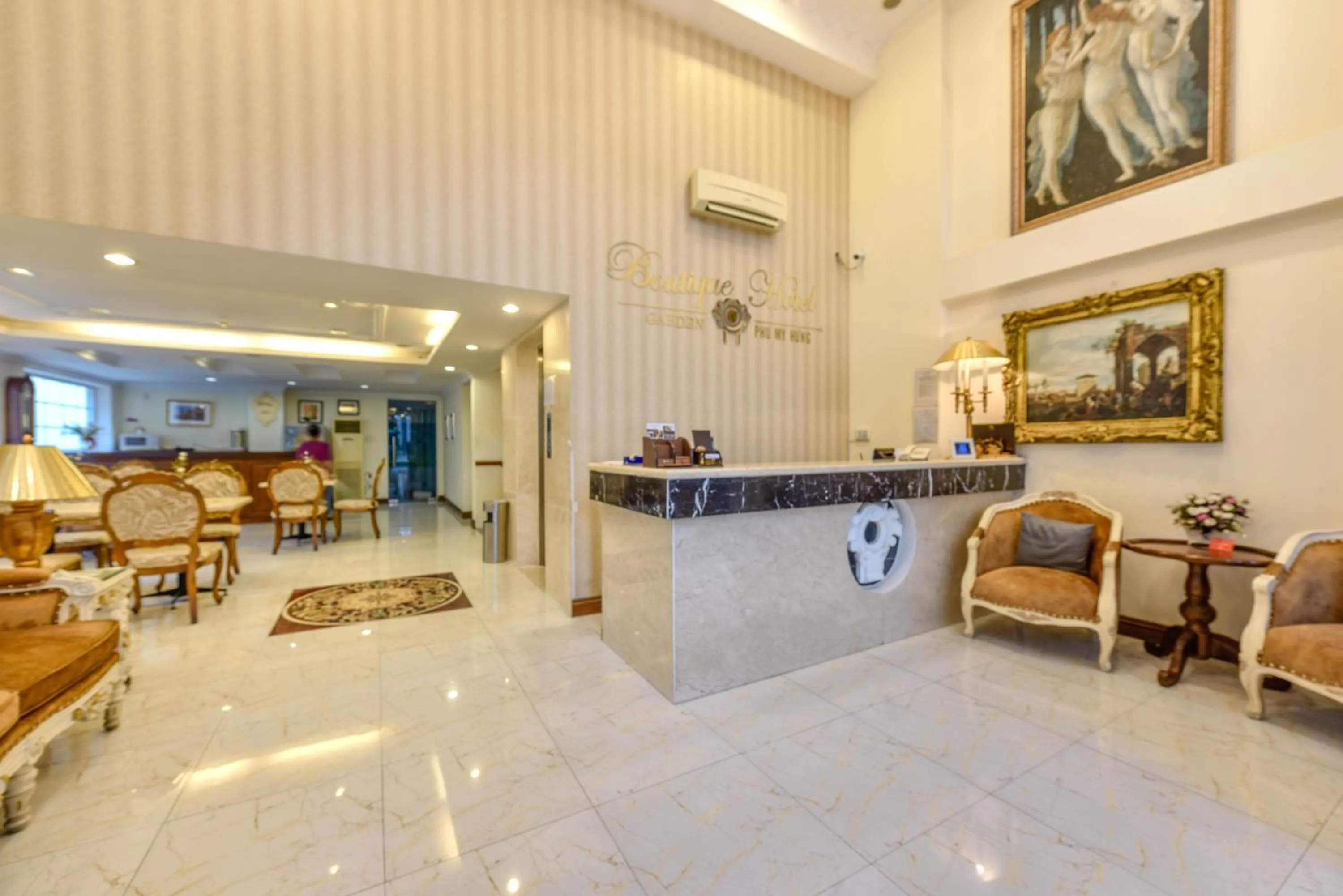 Lobby or reception in Boutique Garden Hotel