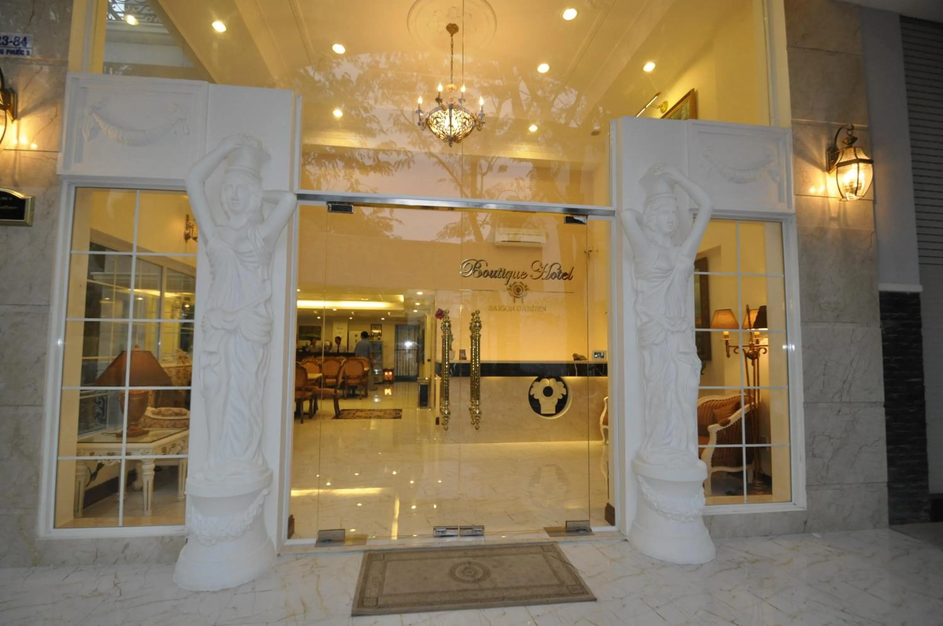 Facade/entrance in Boutique Garden Hotel