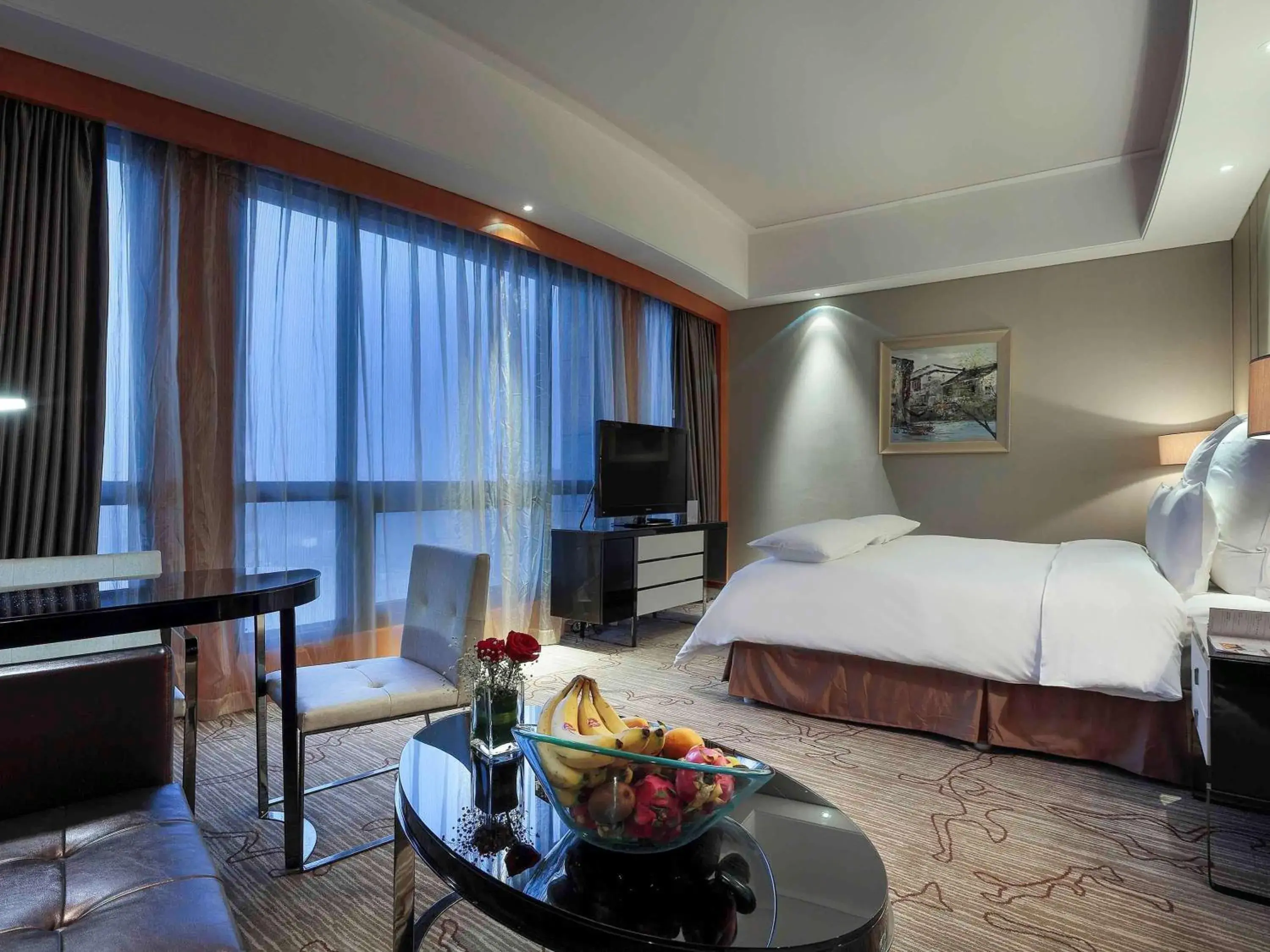 Photo of the whole room, Bed in Pullman Anshan Time Square Photo of the whole room, Bed in Pullman Anshan Time Square
