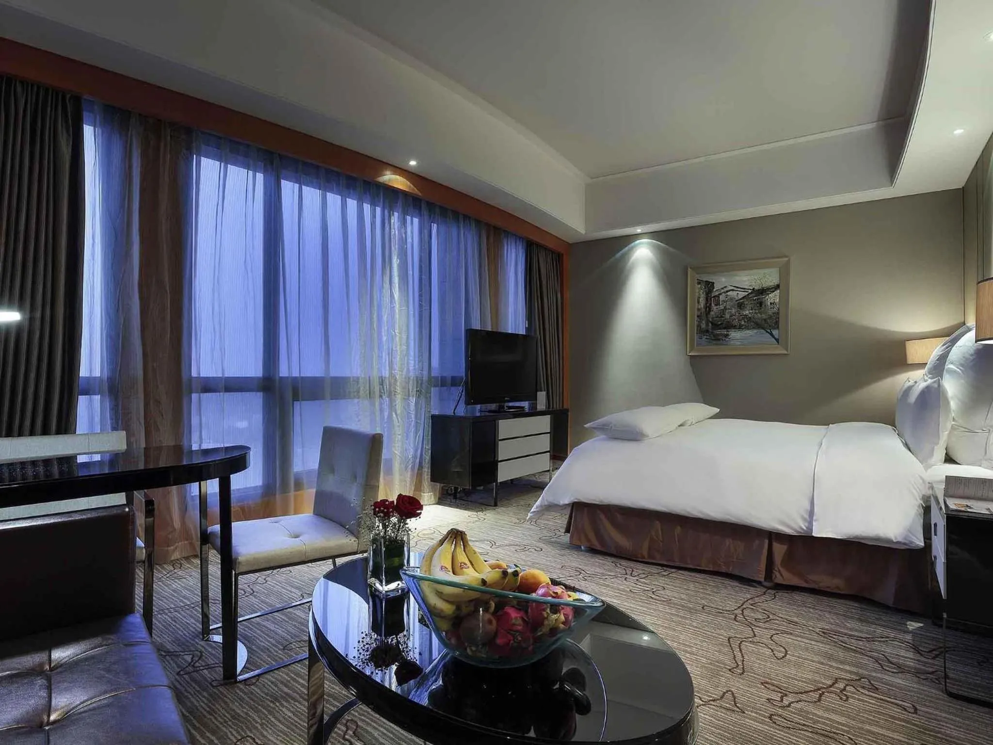 Bedroom, Bed in Pullman Anshan Time Square