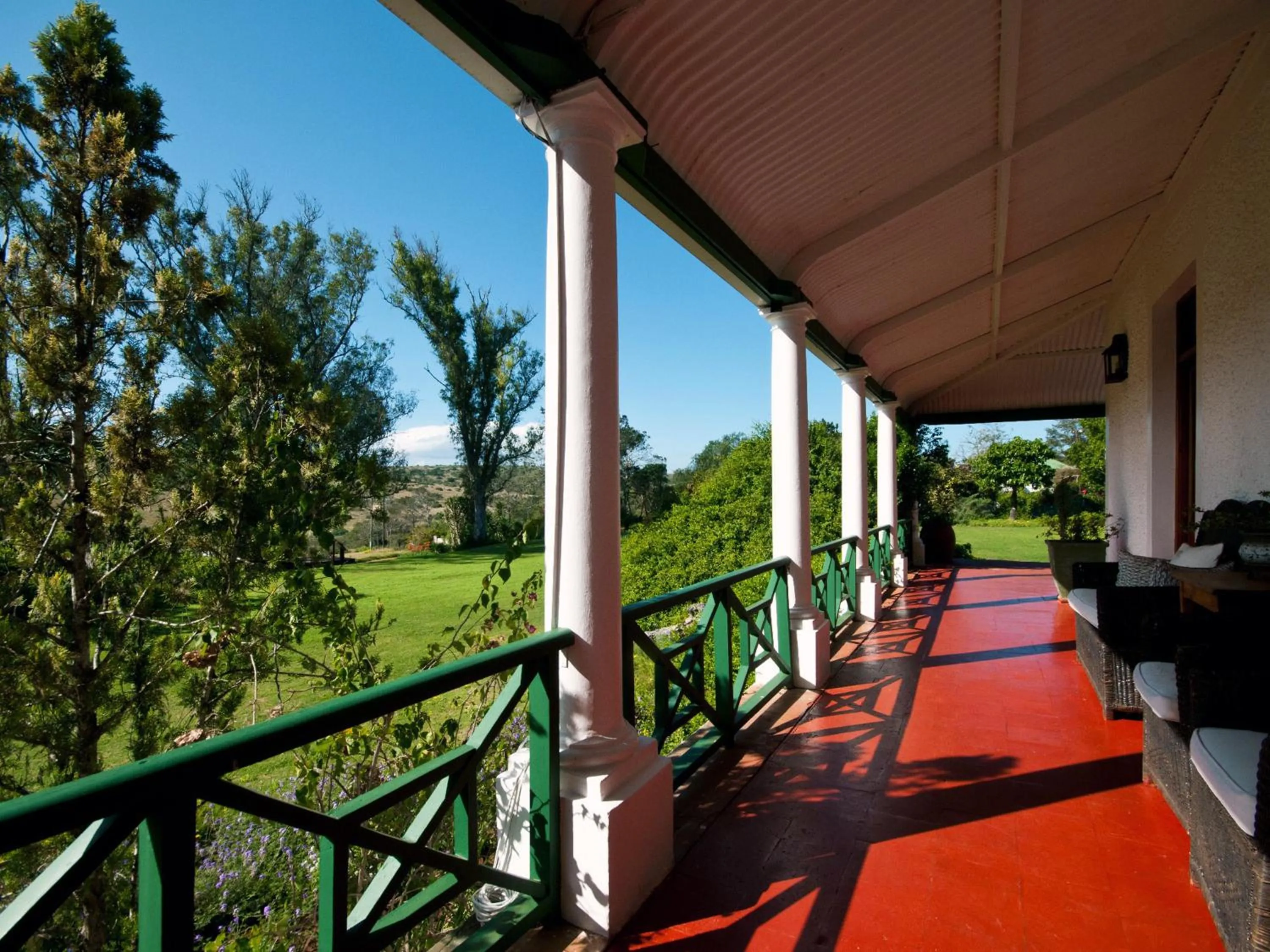 Patio in Leeuwenbosch Country House - Amakhala Game Reserve