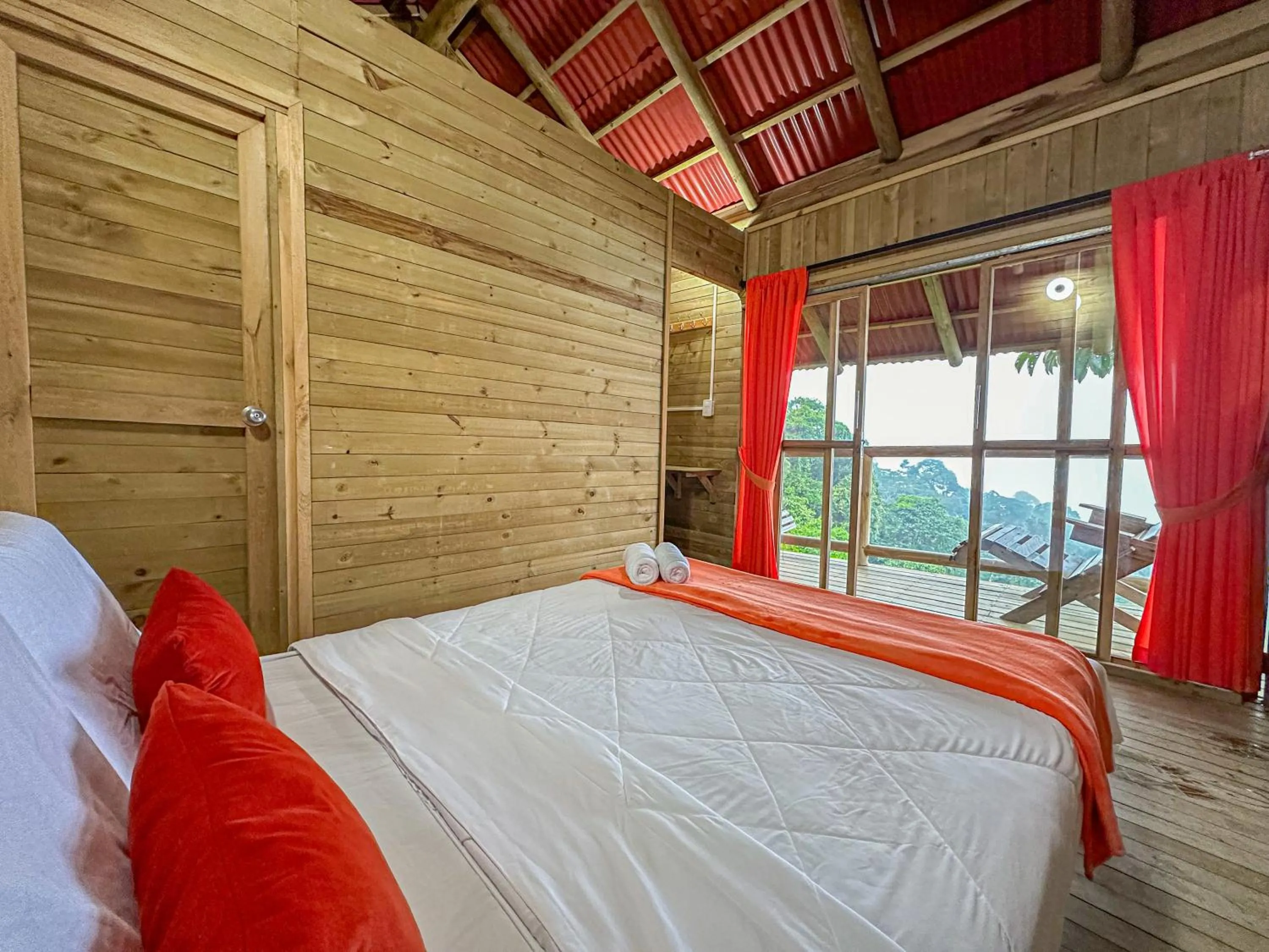 Bed in Loma Nevada Minca Hotel