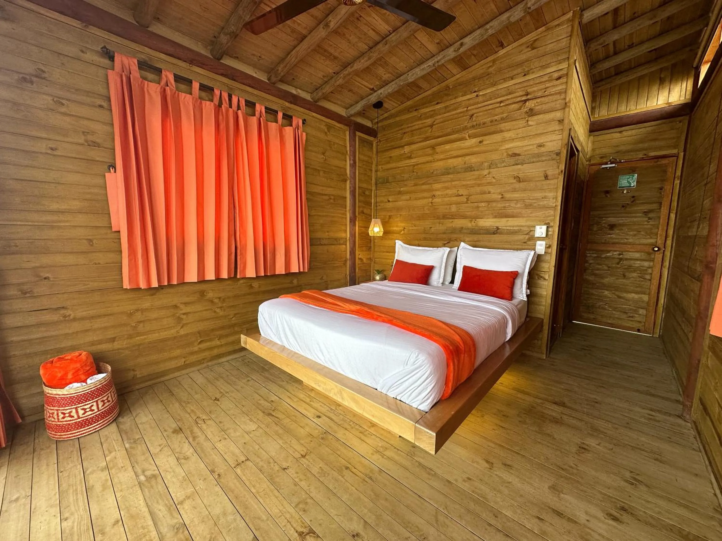 Bed in Loma Nevada Minca Hotel