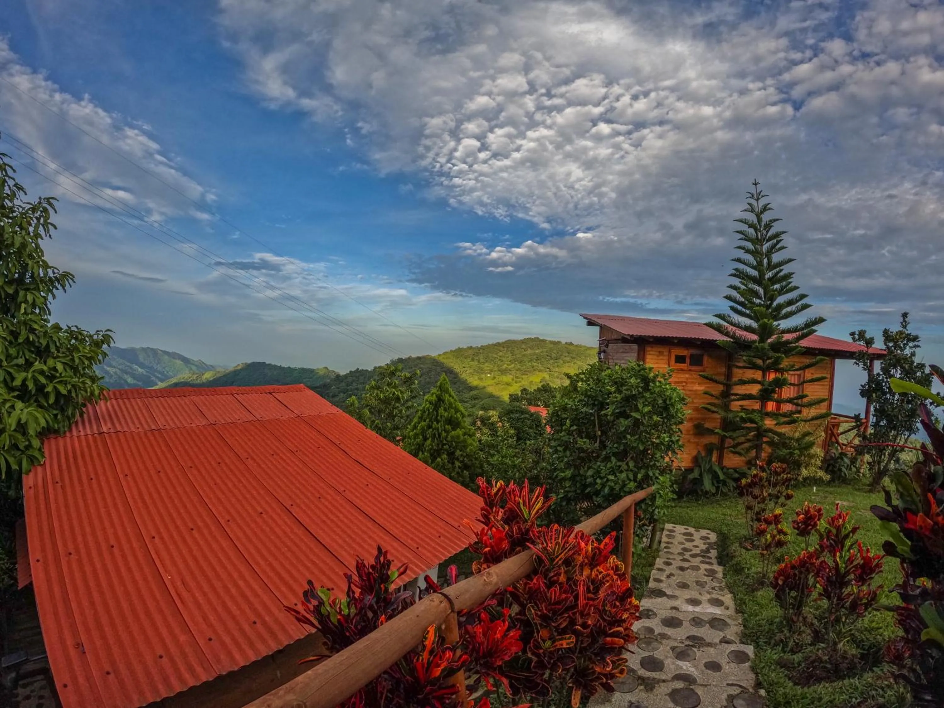 Natural landscape in Loma Nevada Minca Hotel
