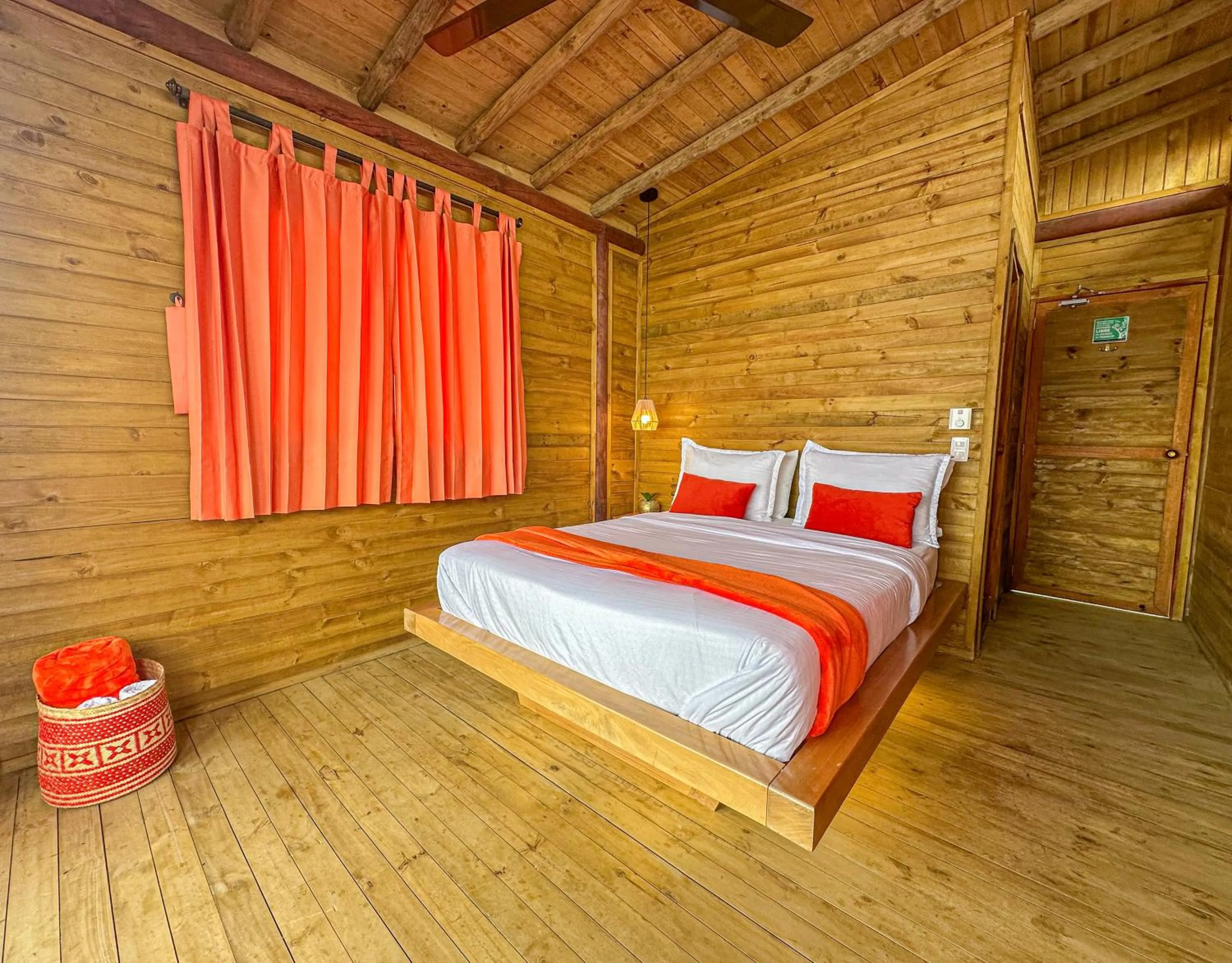 Bed in Loma Nevada Minca Hotel