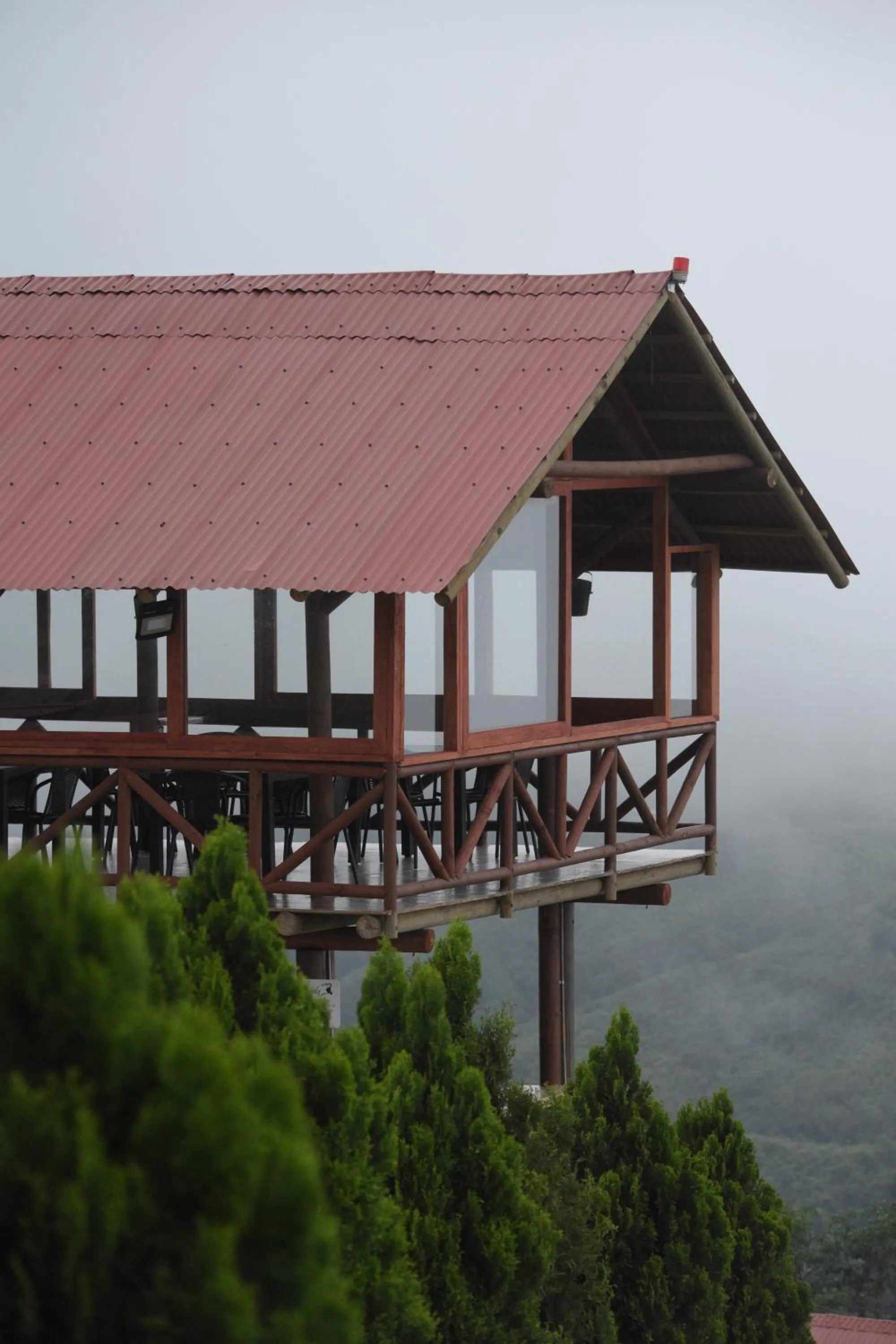 Balcony/Terrace in Loma Nevada Minca Hotel