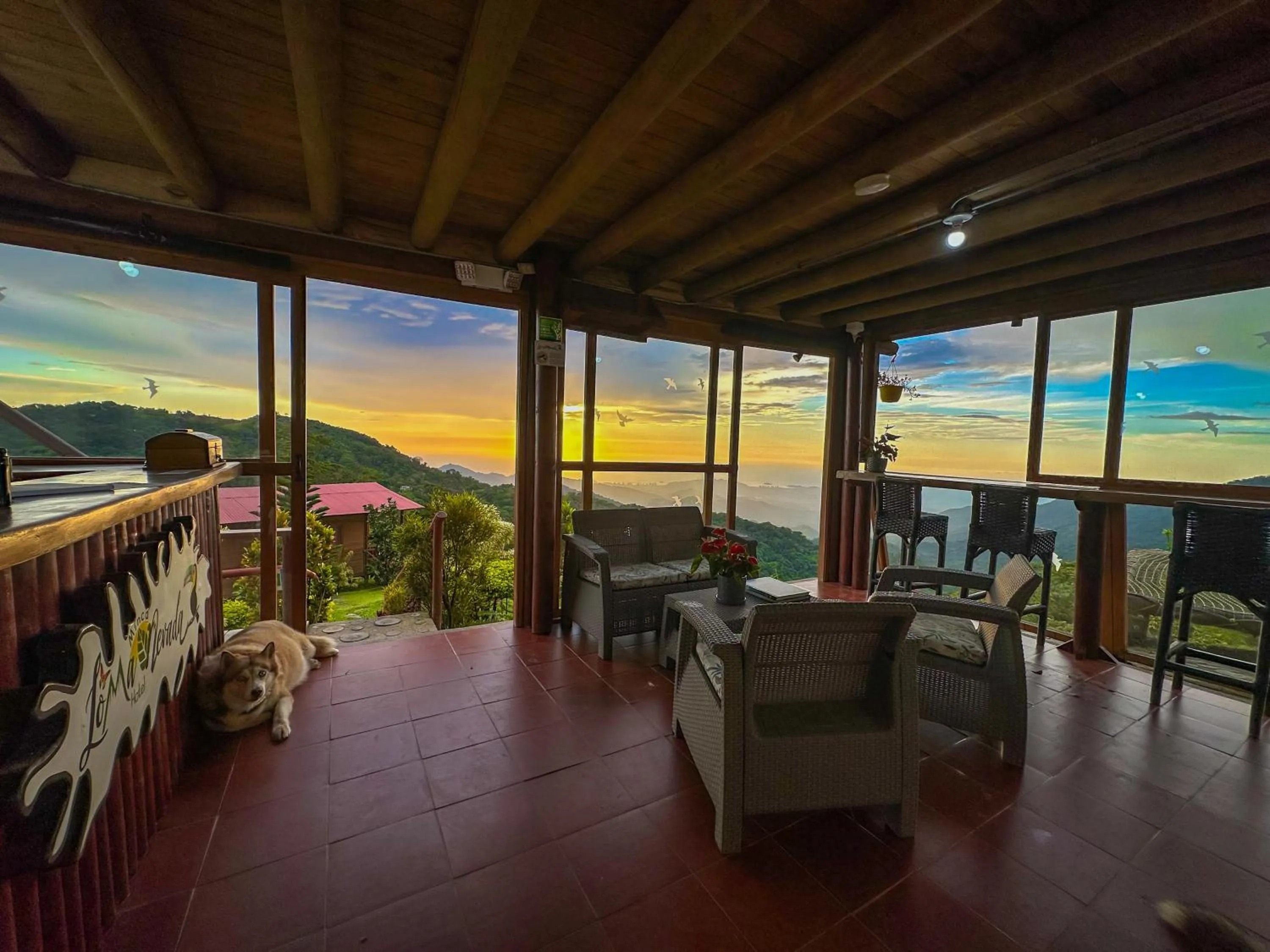 View (from property/room) in Loma Nevada Minca Hotel