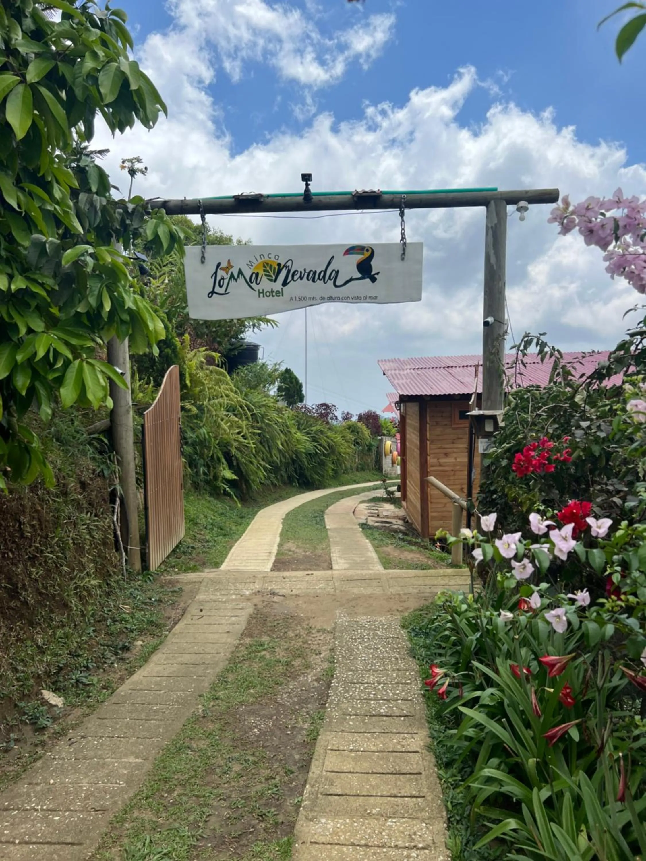 Balcony/Terrace in Loma Nevada Minca Hotel