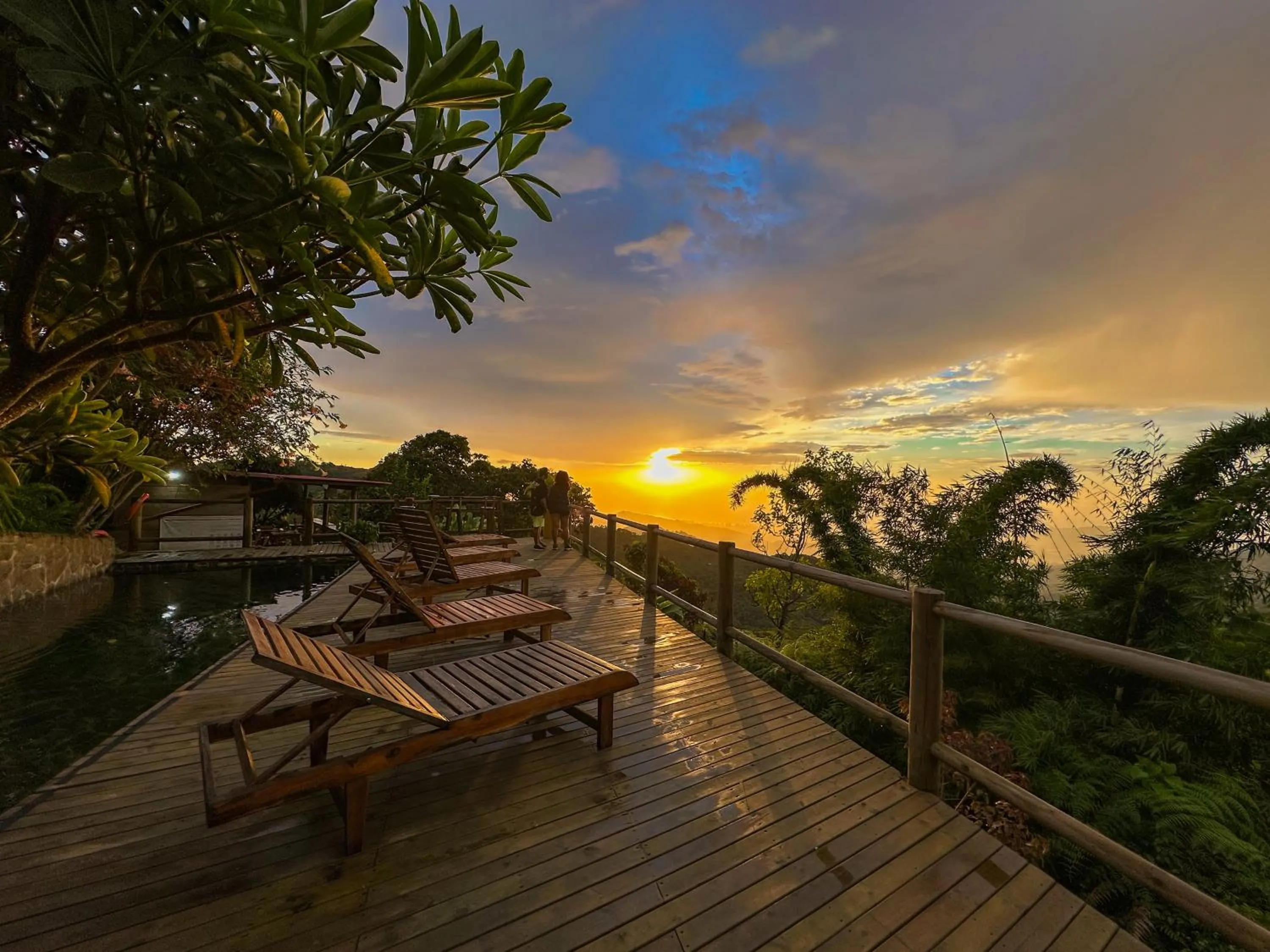 Natural landscape in Loma Nevada Minca Hotel