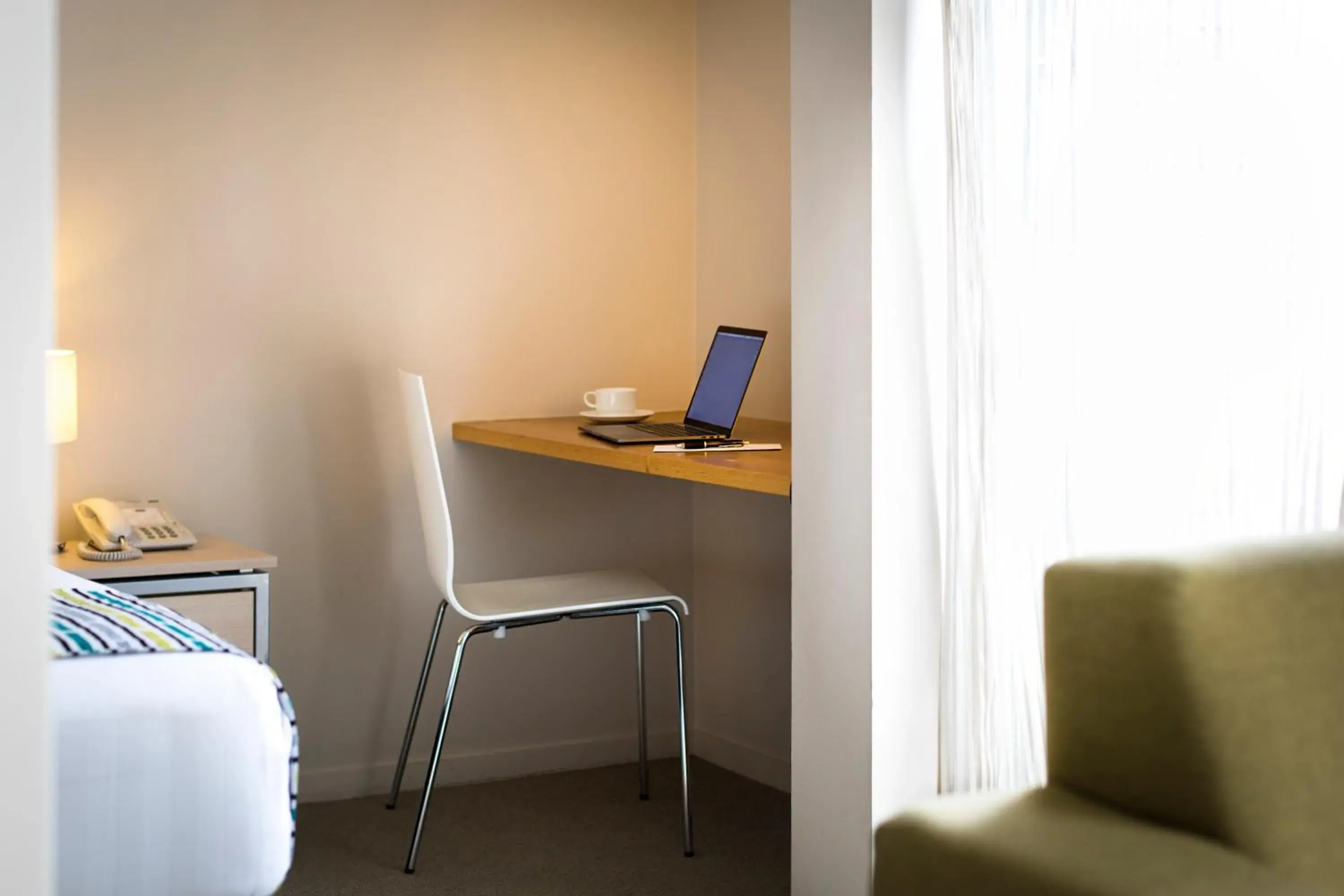 Living room, Bed in Quest Carlaw Park Serviced Apartments Living room, Bed in Quest Carlaw Park Serviced Apartments