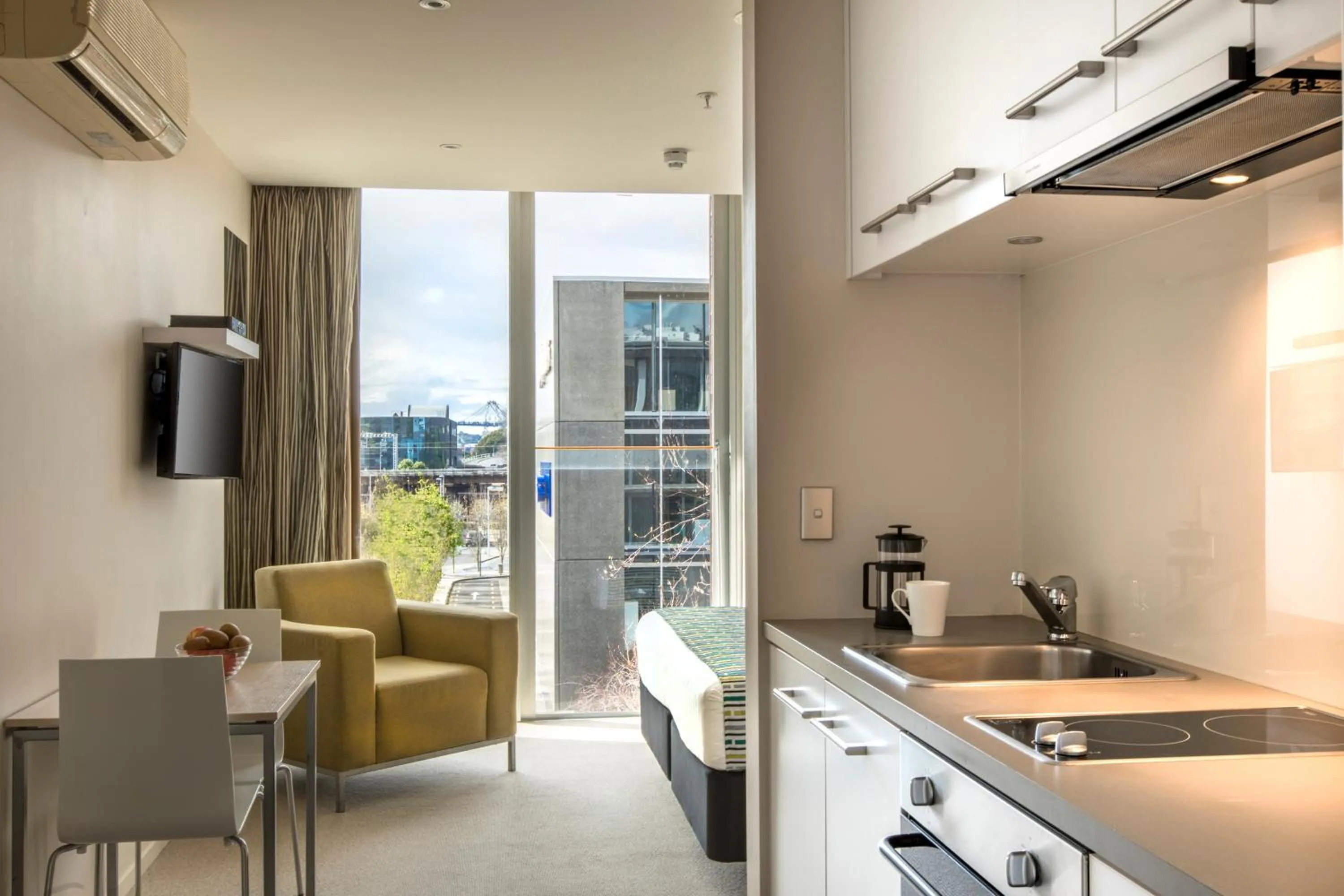 Kitchen or kitchenette in Quest Carlaw Park Serviced Apartments