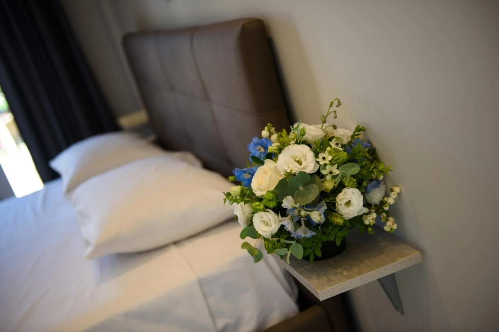 Bed in Dorotea Luxury Rooms
