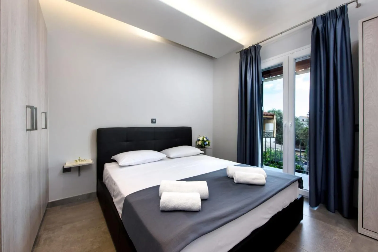 Bed in Dorotea Luxury Rooms