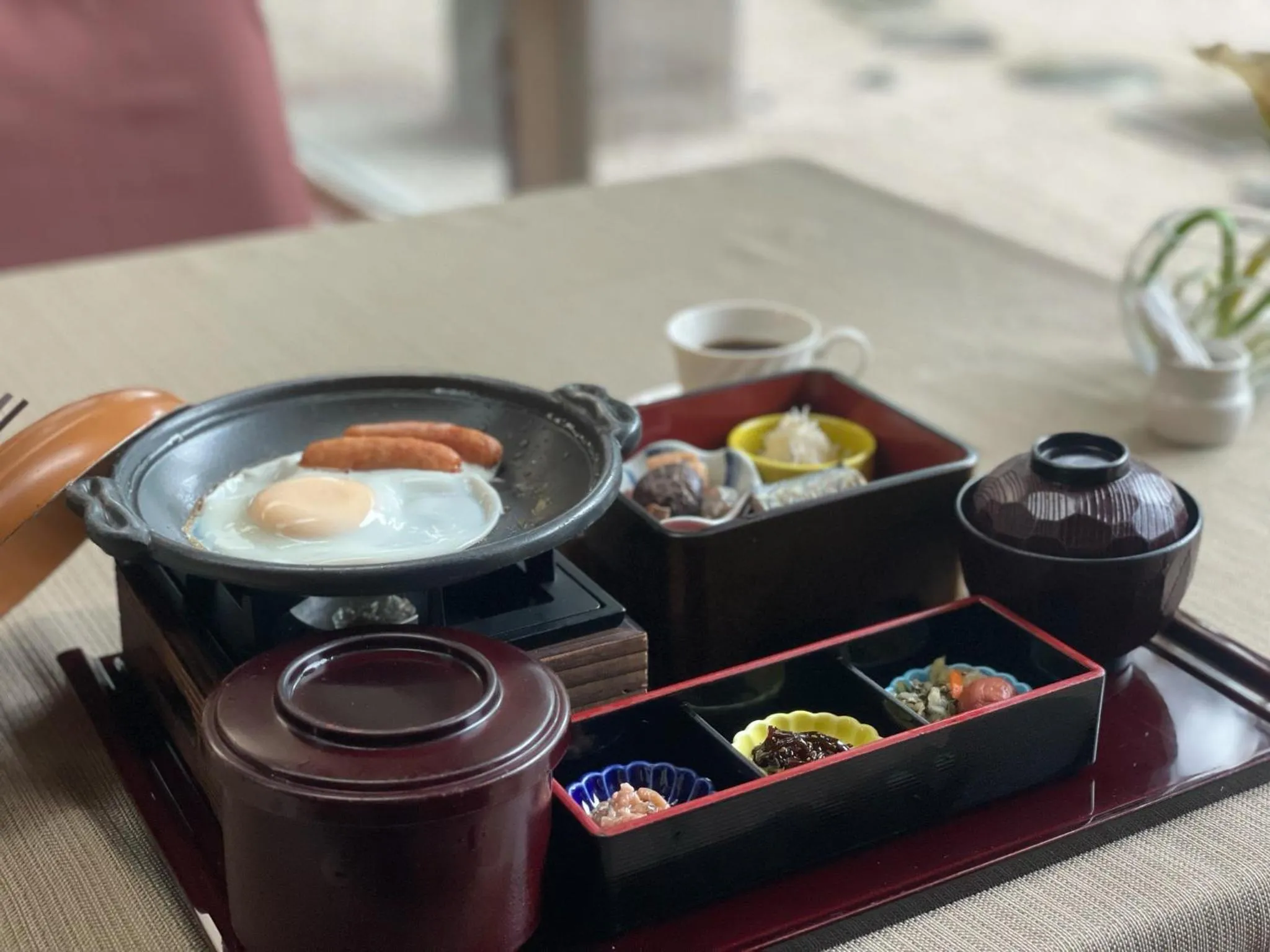 Breakfast in Hotel Takeshi Sanso