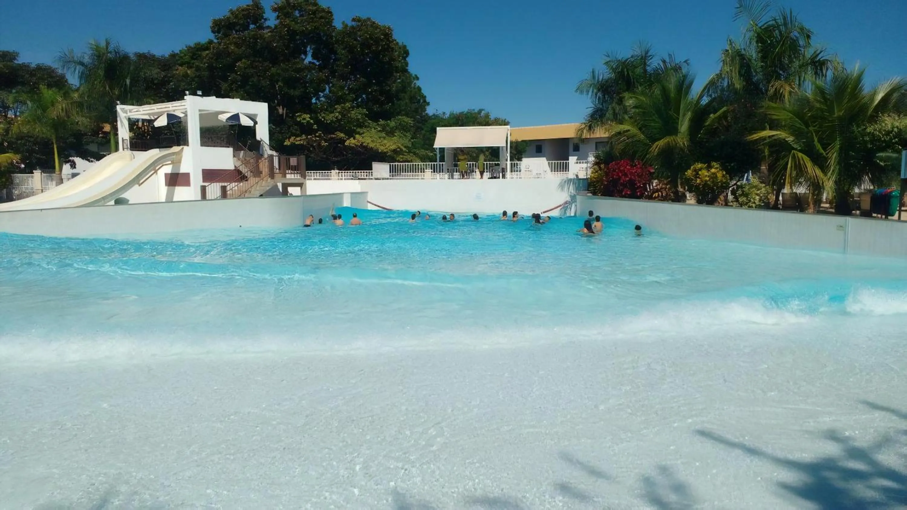 Swimming pool in Lacqua Di Roma Acqua Park