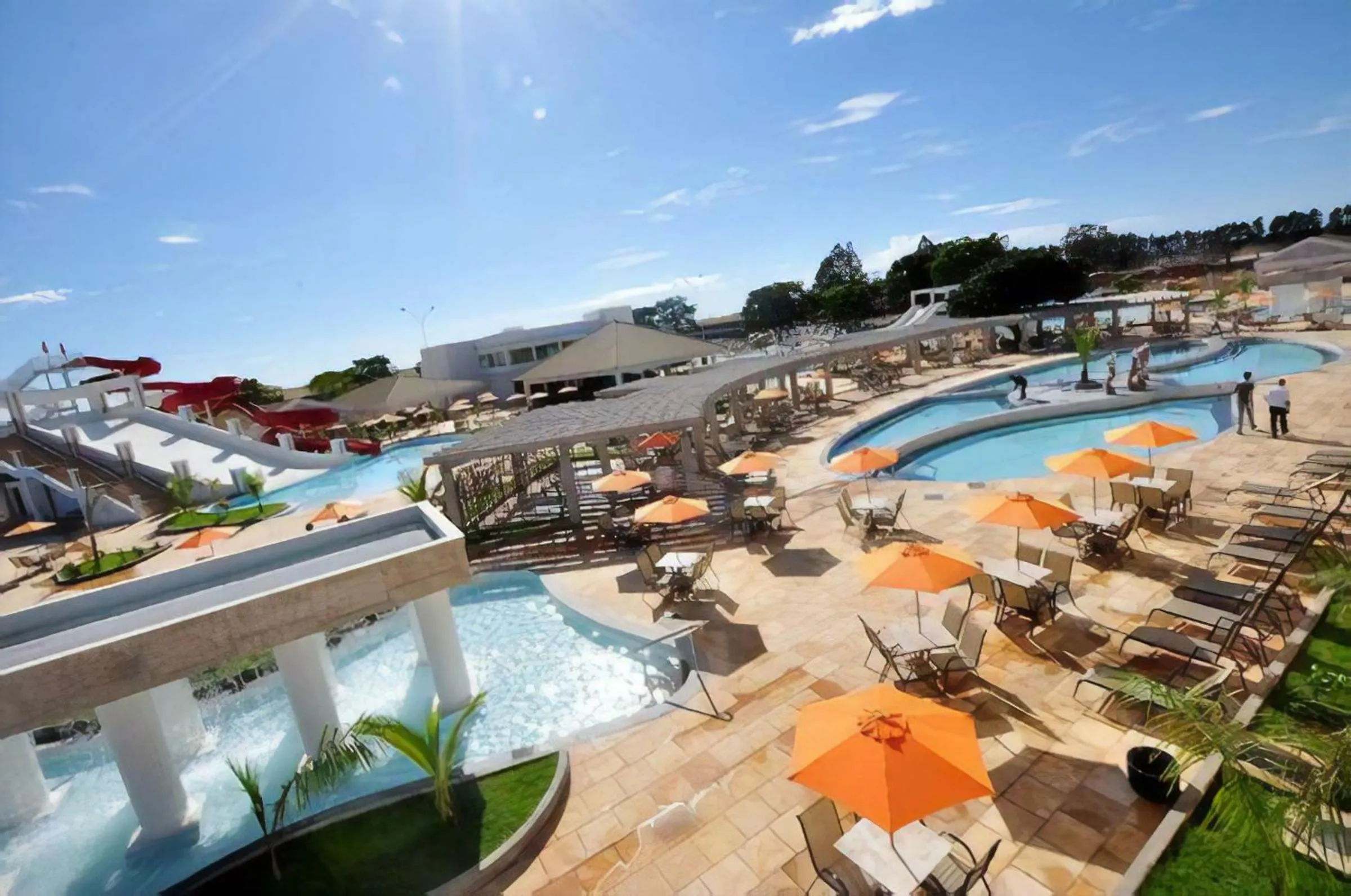 Swimming pool in Lacqua Di Roma Acqua Park