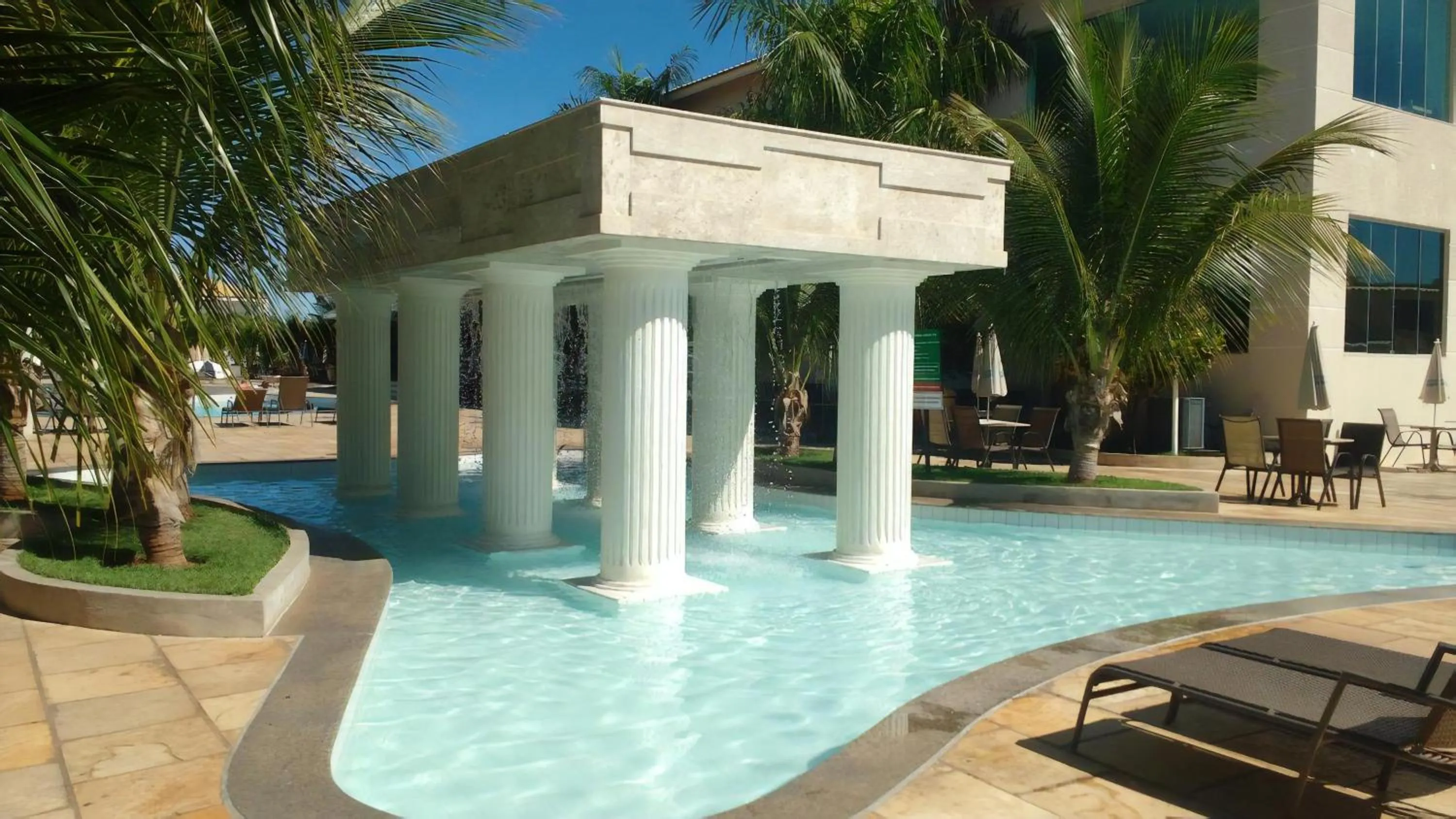 Swimming pool in Lacqua Di Roma Acqua Park