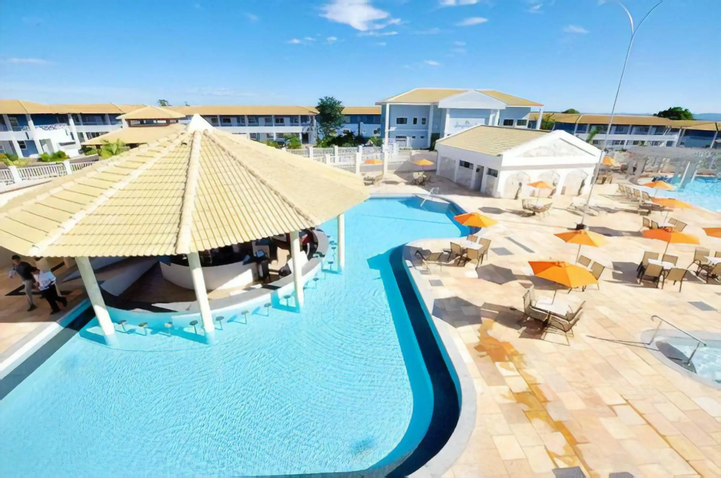 Swimming pool in Lacqua Di Roma Acqua Park