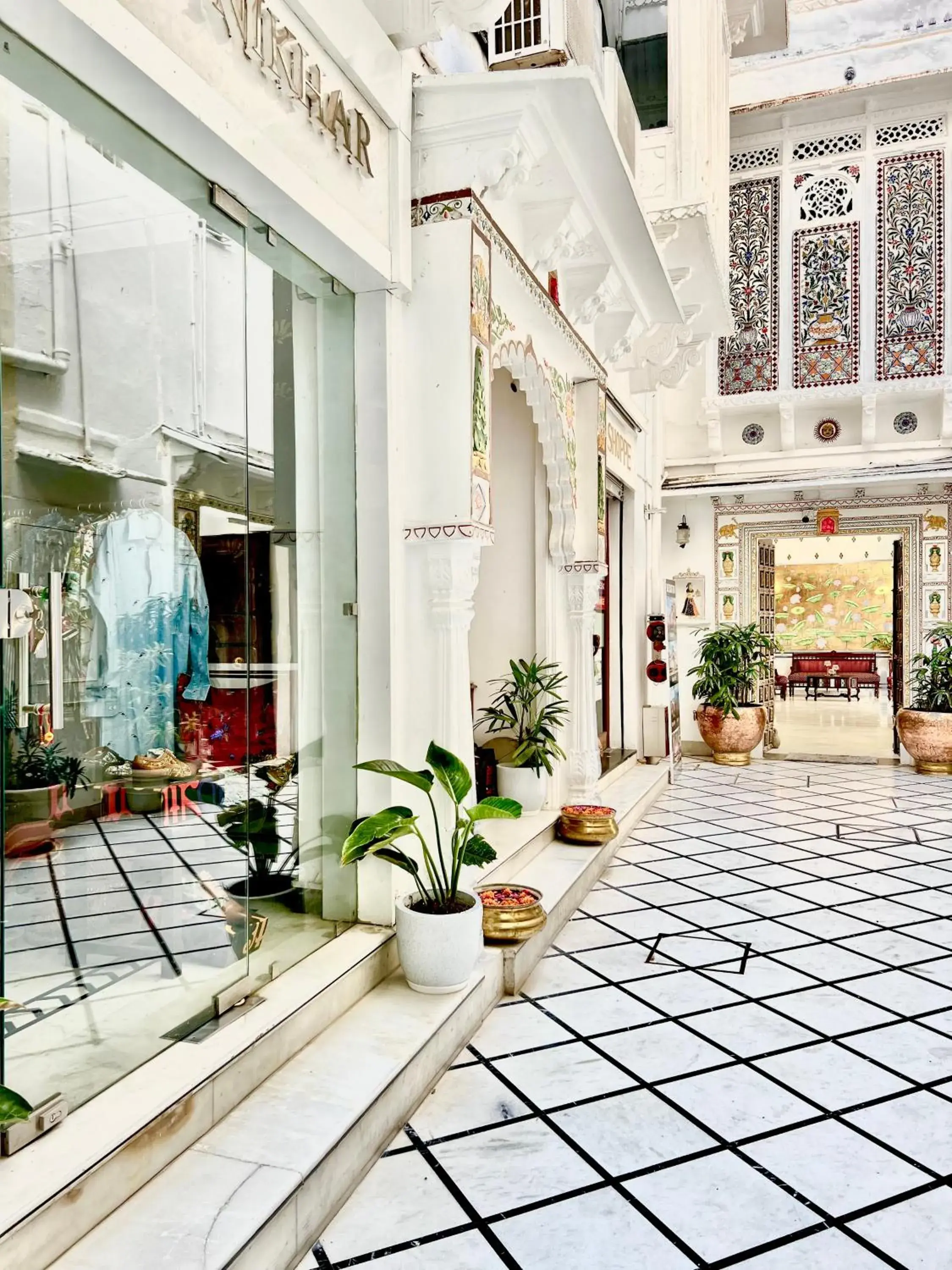 Property building in Jagat Niwas Palace Property building in Jagat Niwas Palace