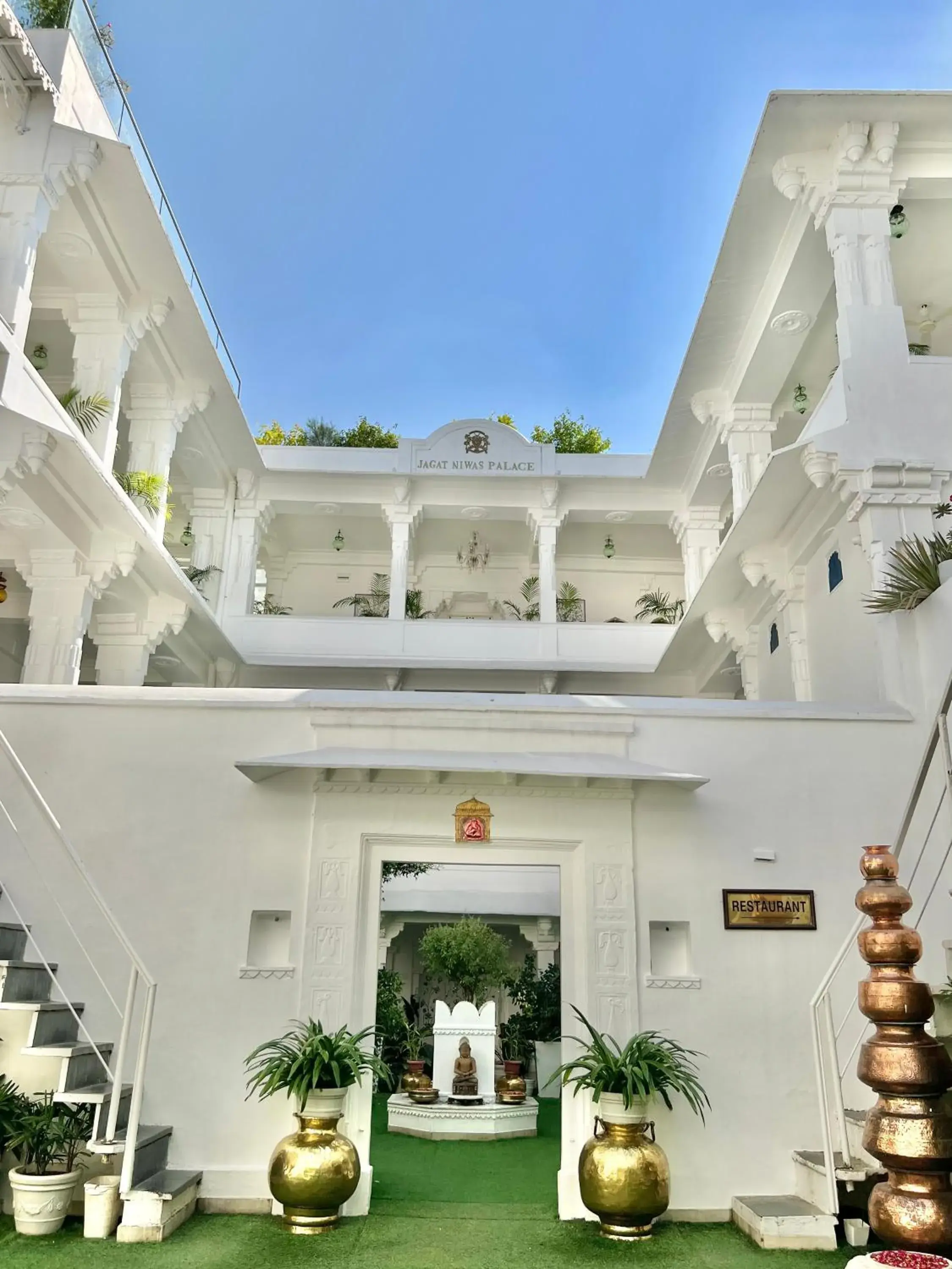 Property building in Jagat Niwas Palace Property building in Jagat Niwas Palace