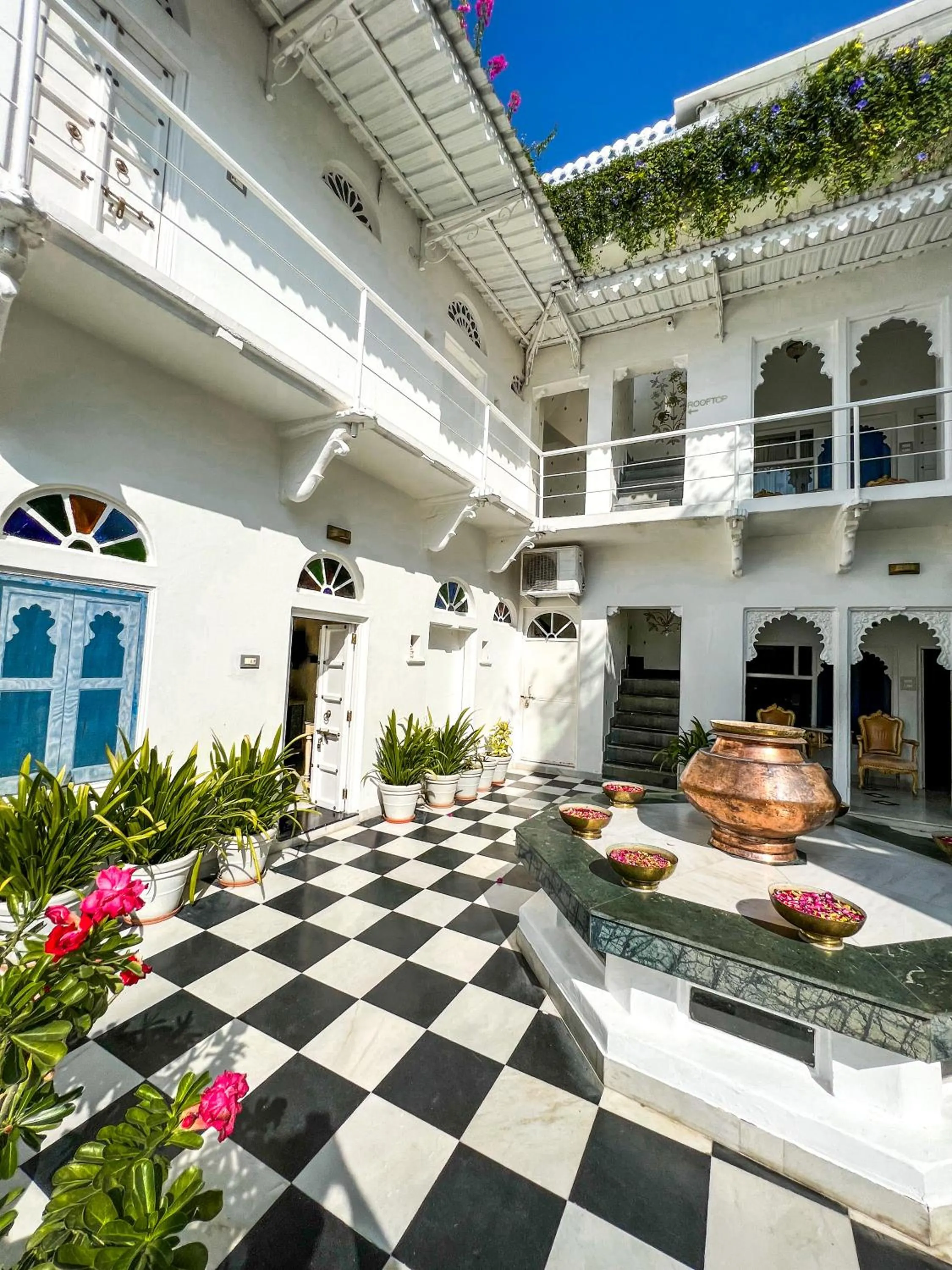 Property building in Jagat Niwas Palace