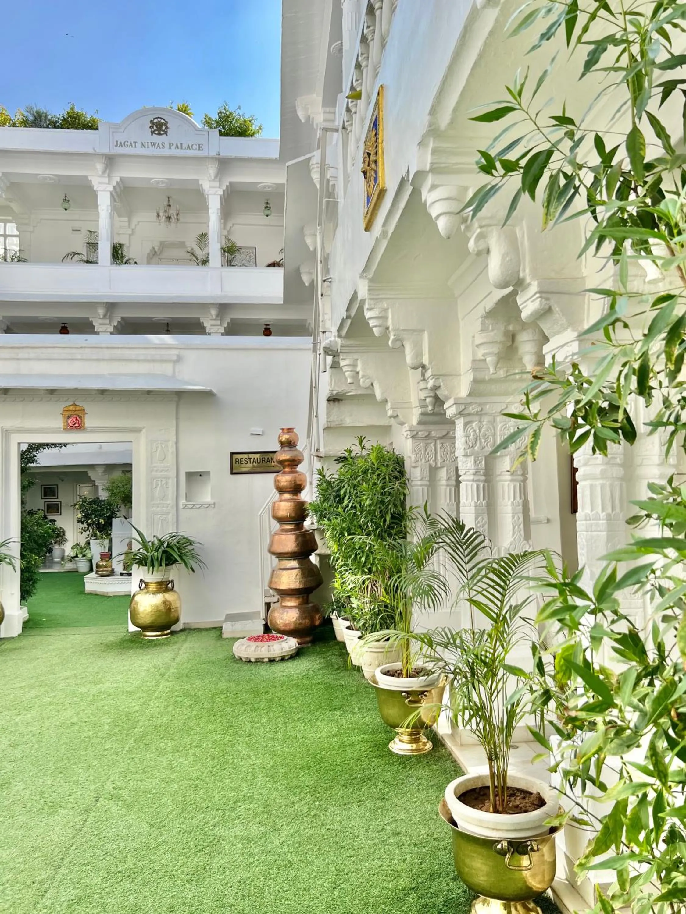 Property building in Jagat Niwas Palace