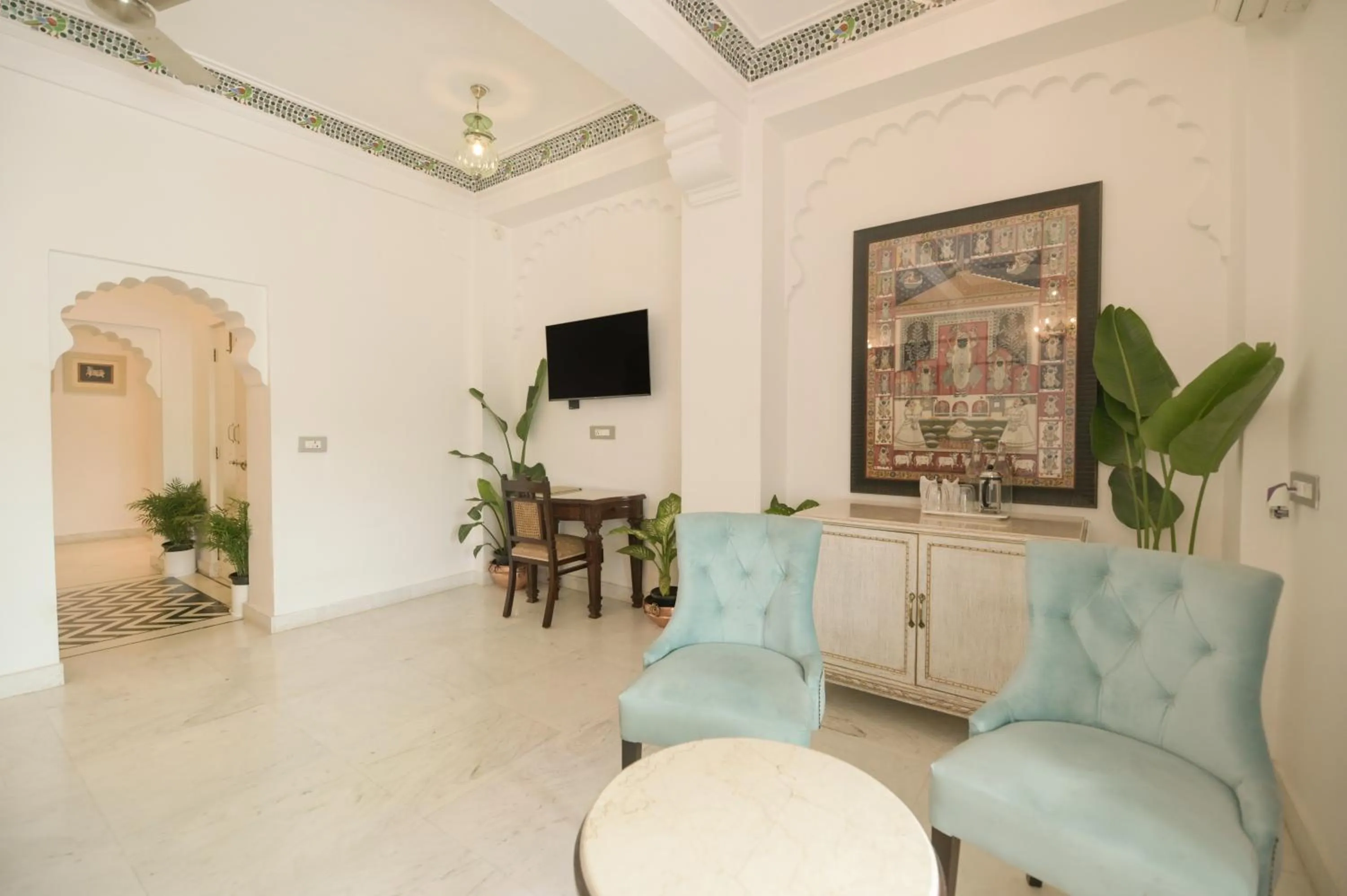 TV and multimedia in Jagat Niwas Palace