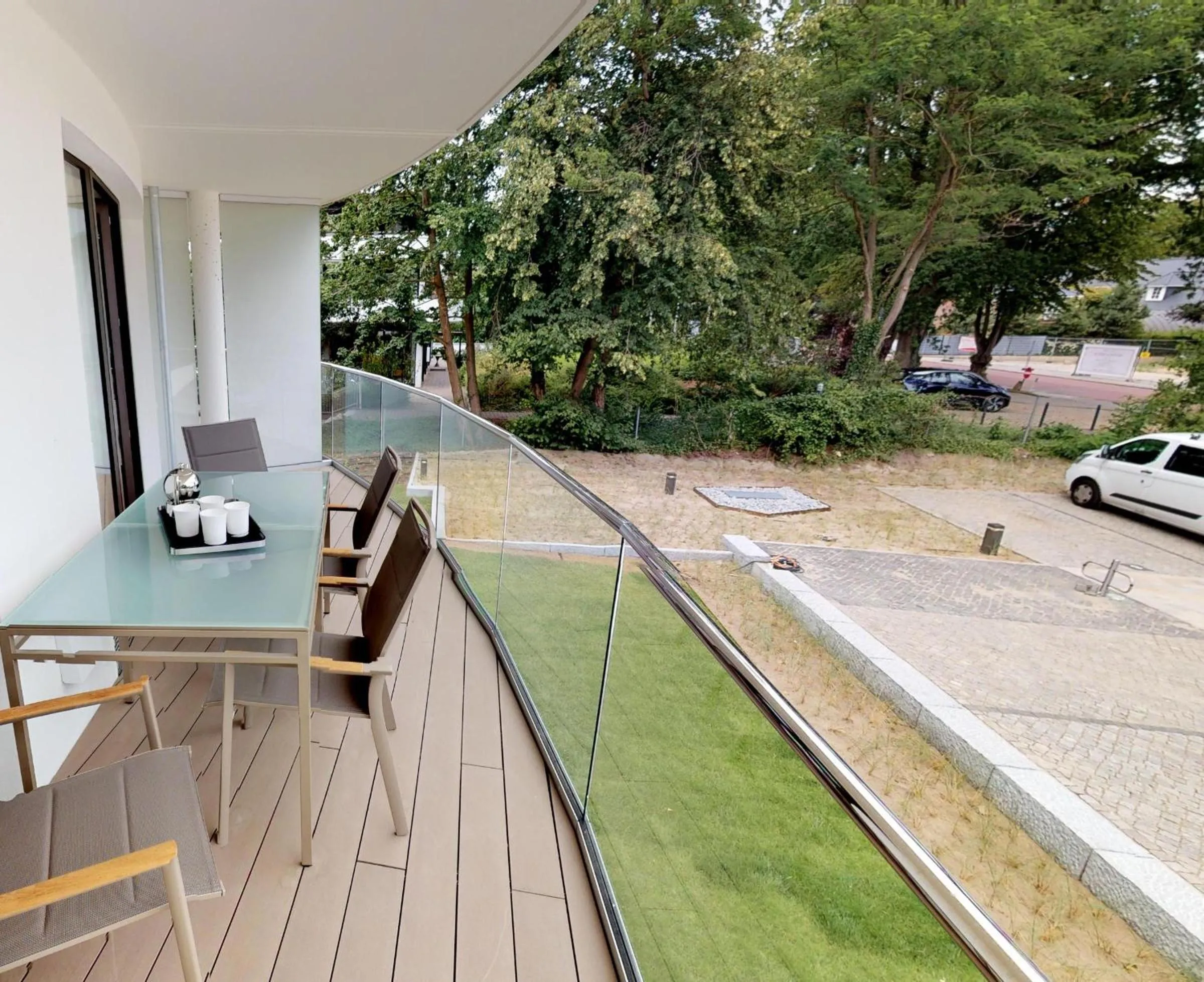 Balcony/Terrace in White Pearl Apartment 1.01