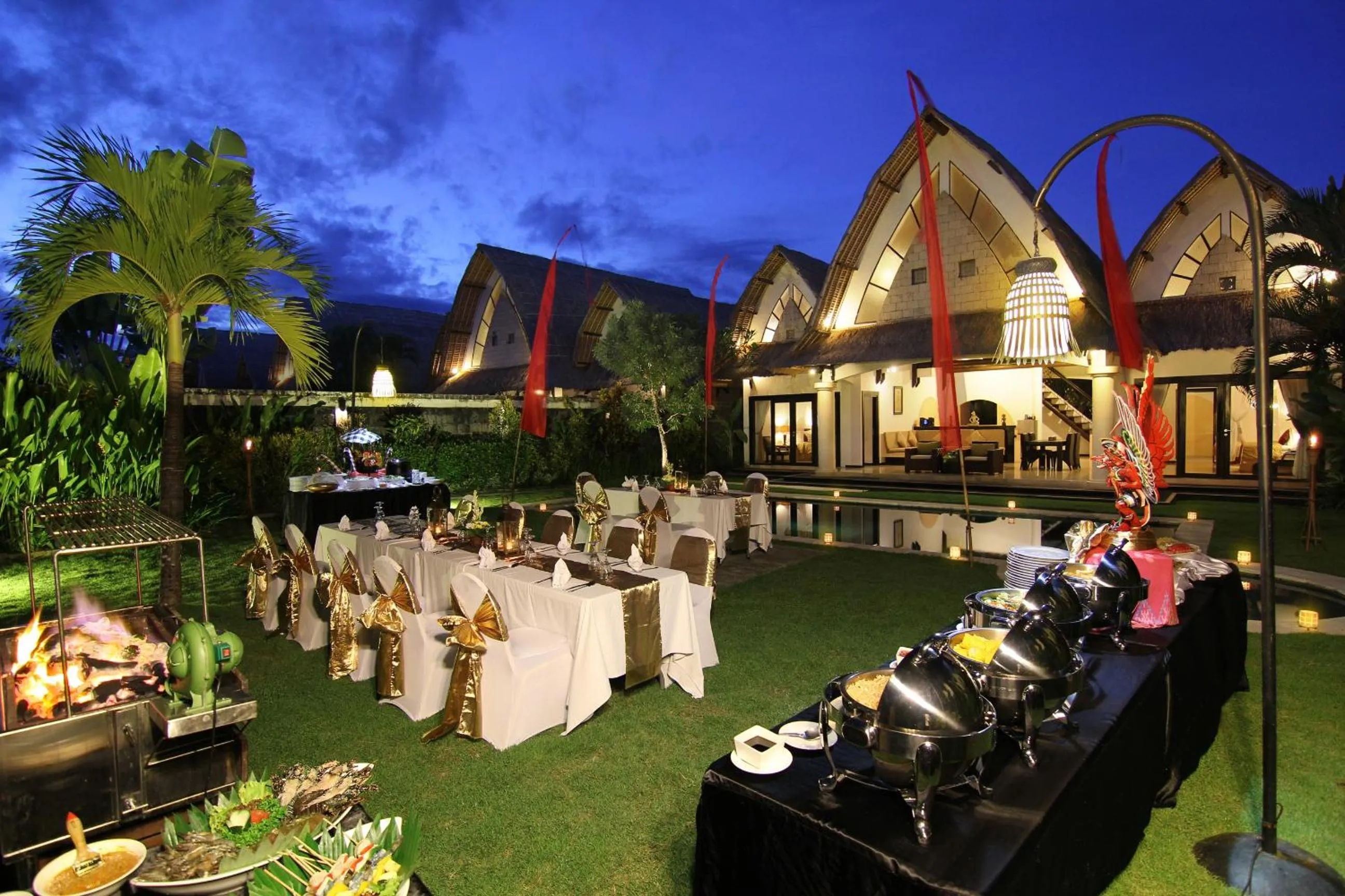 BBQ facilities in Villa Seminyak Estate & Spa - By Astadala