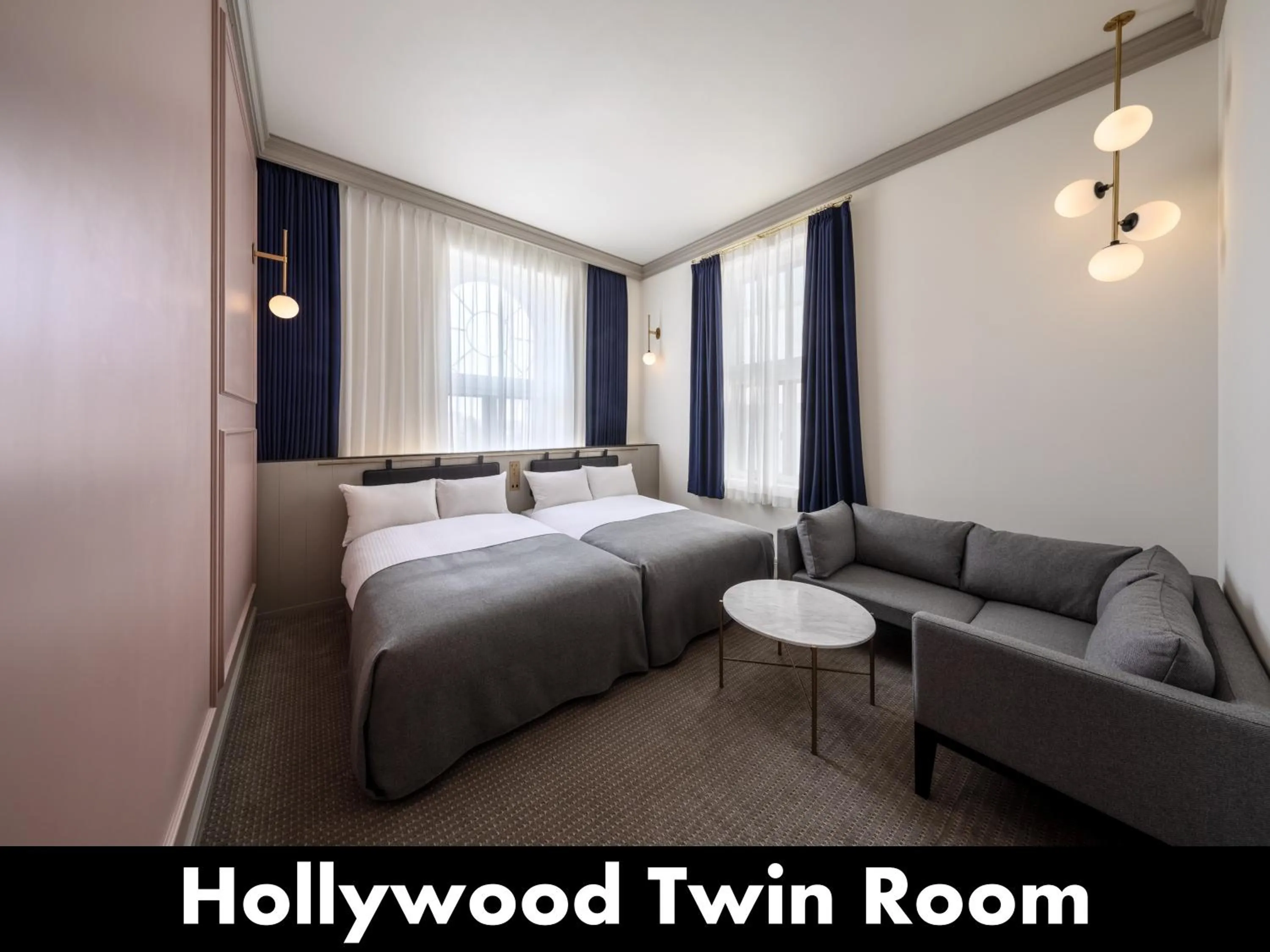 Bed in UNWIND HOTEL & BAR OTARU