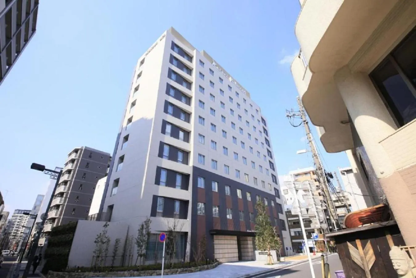 Property building in Keisei Richmond Hotel Tokyo Monzennakacho