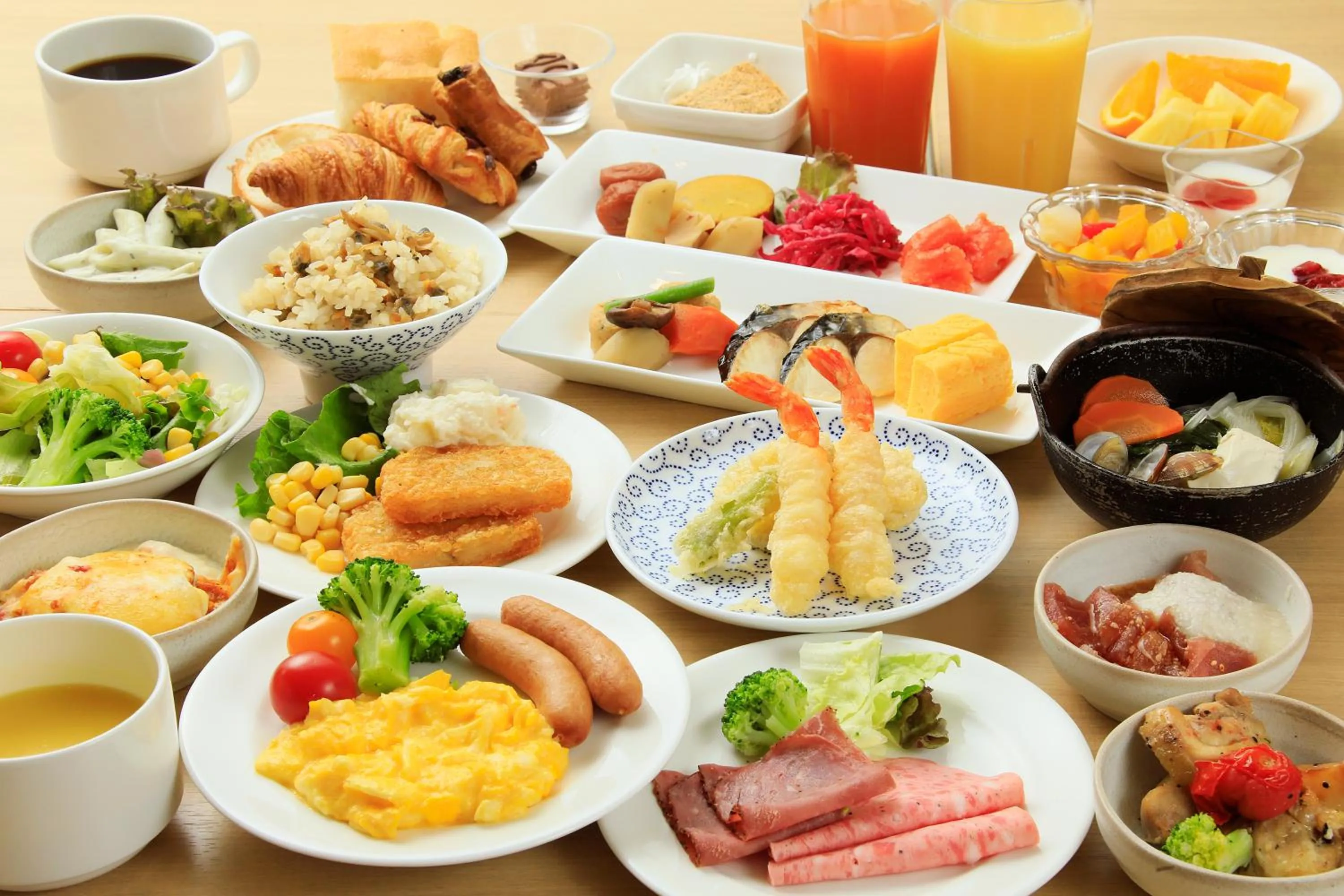 Breakfast in Keisei Richmond Hotel Tokyo Monzennakacho