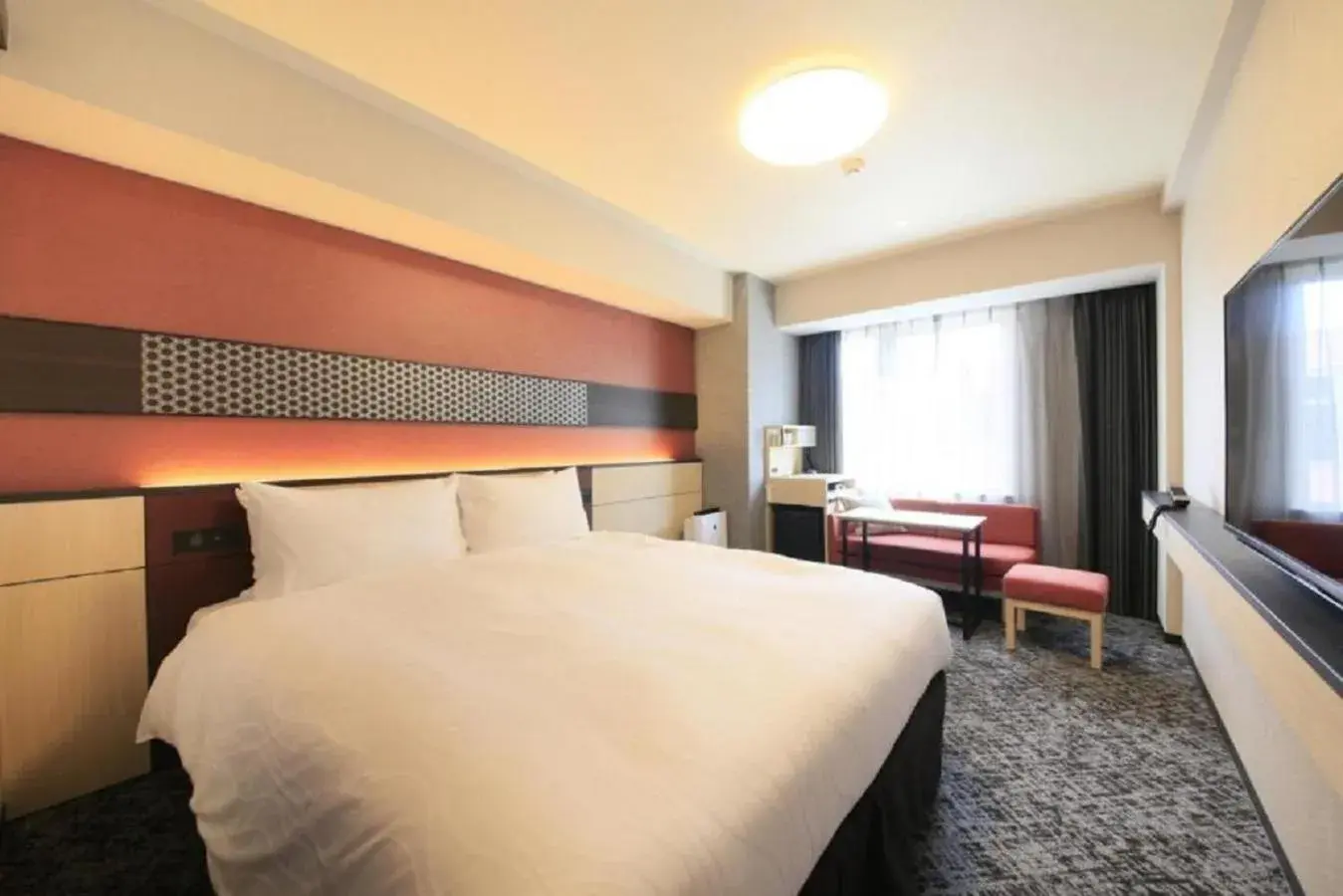 Bed in Keisei Richmond Hotel Tokyo Monzennakacho Bed in Keisei Richmond Hotel Tokyo Monzennakacho