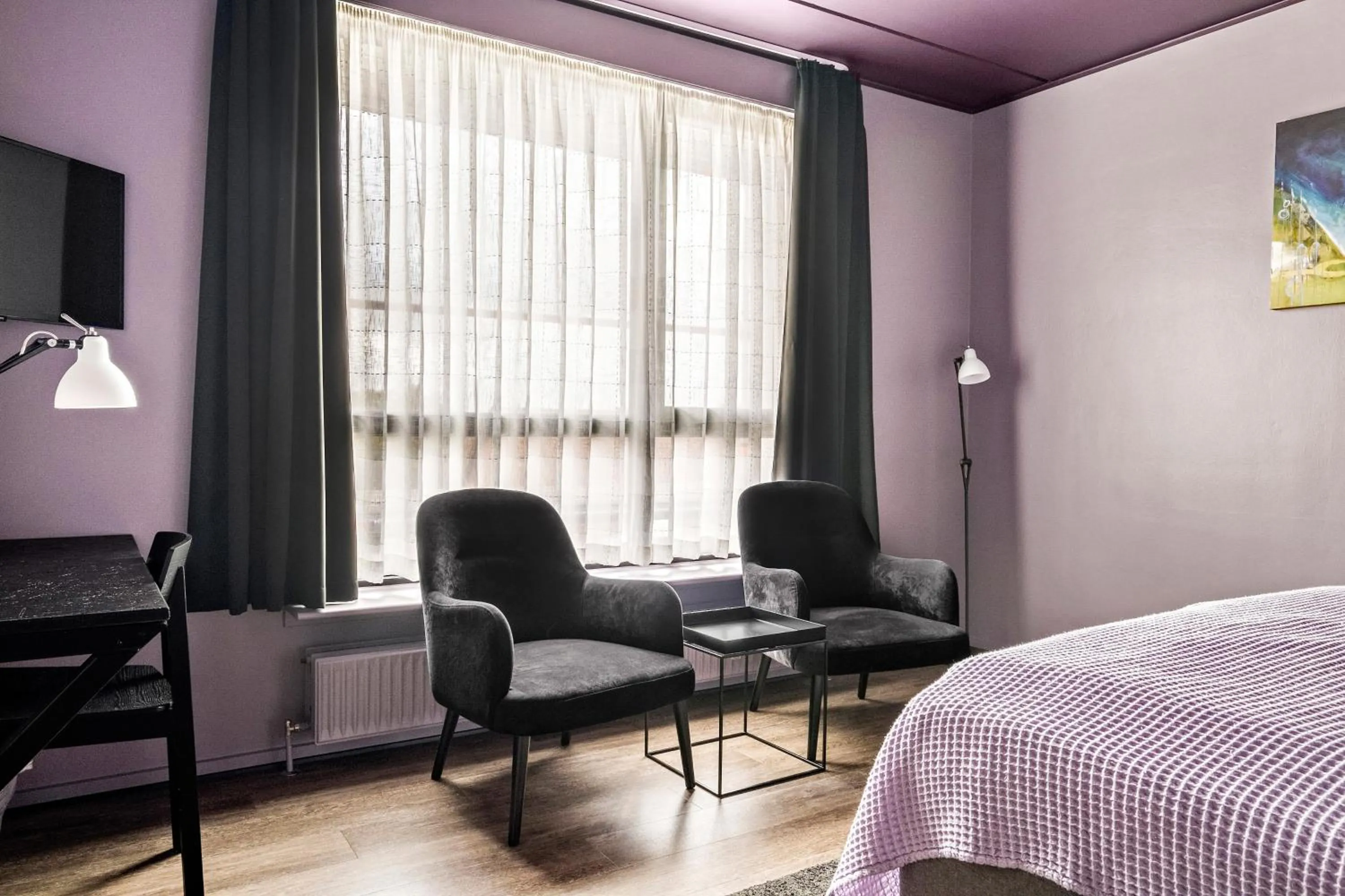 Living room, Bed in Best Western Royal Holstebro