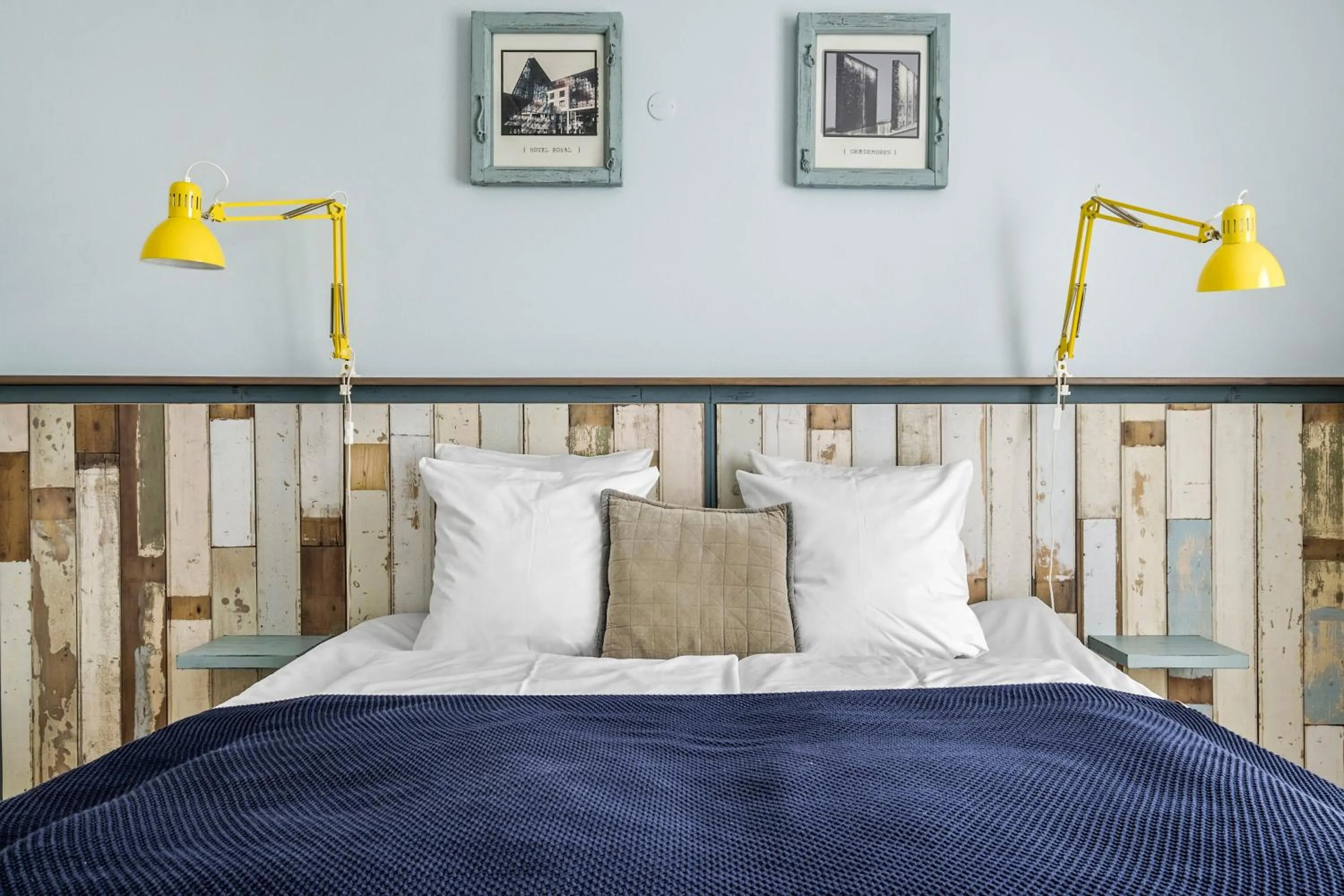 Bed in Best Western Royal Holstebro