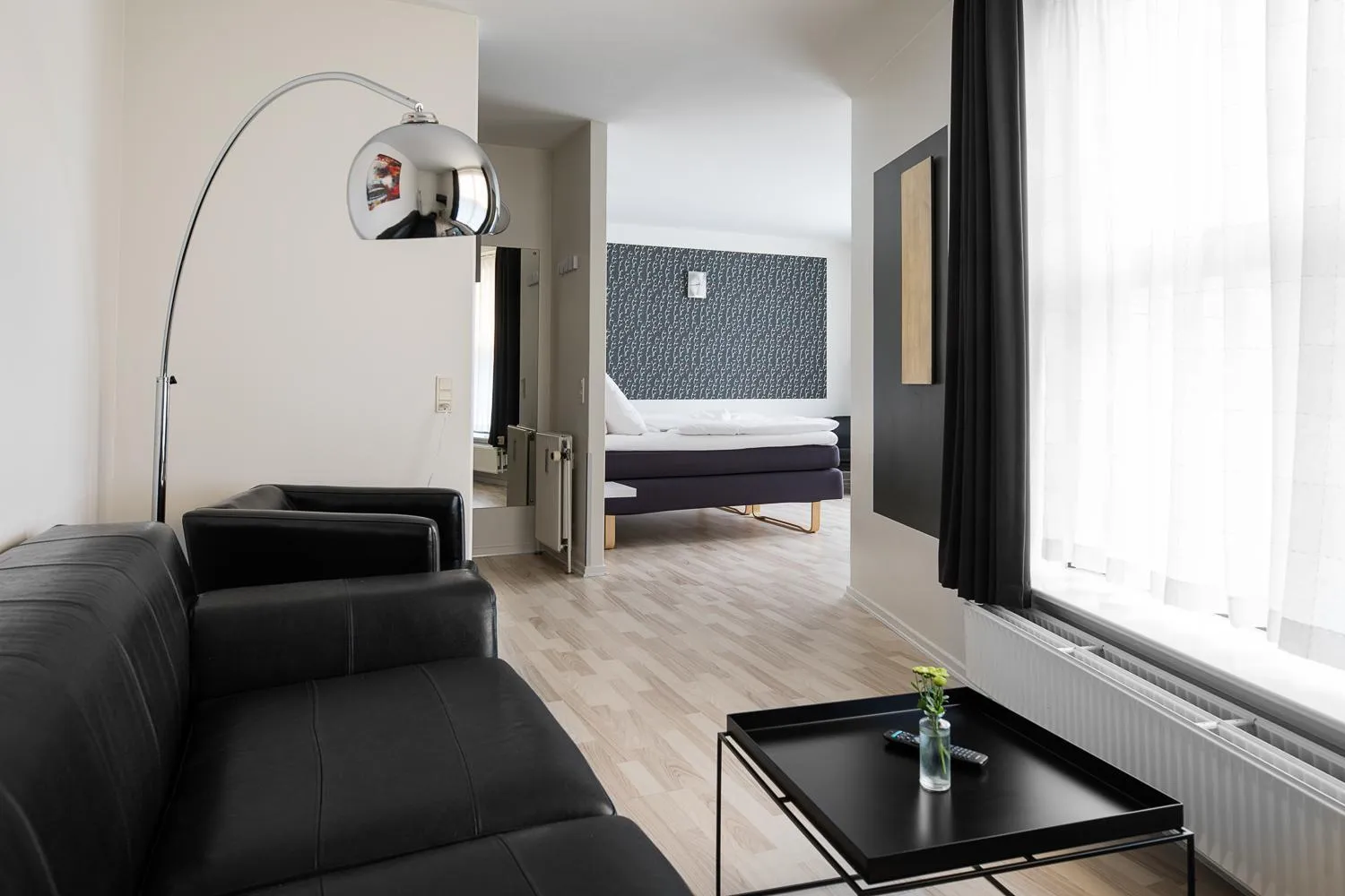 Seating area, Bed in Best Western Royal Holstebro