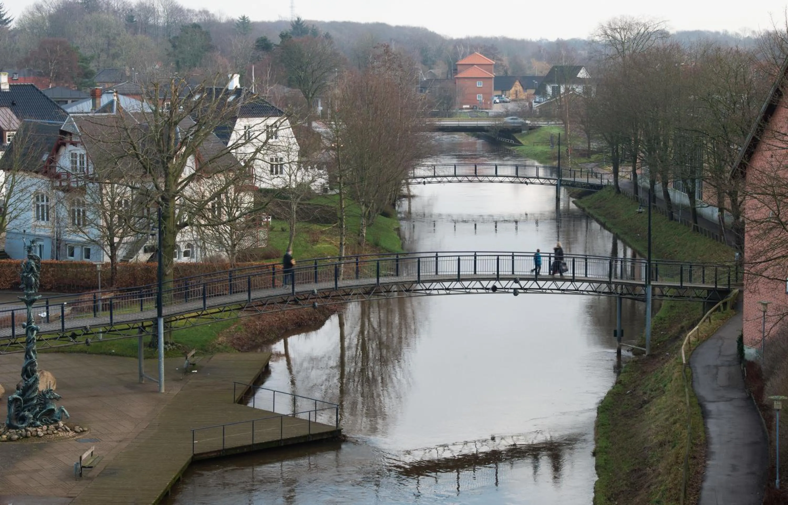 River view in Best Western Royal Holstebro