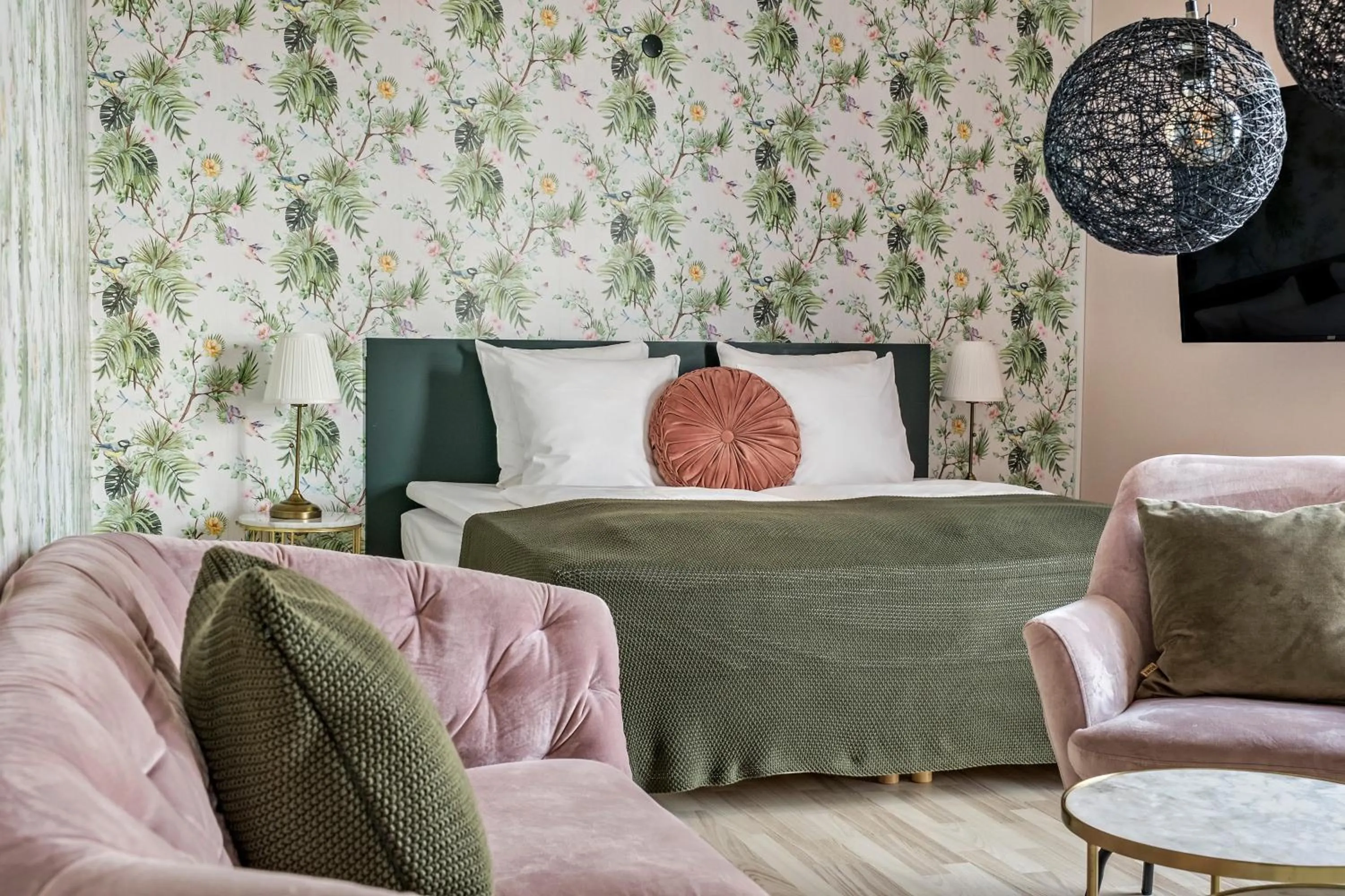 Bed in Best Western Royal Holstebro